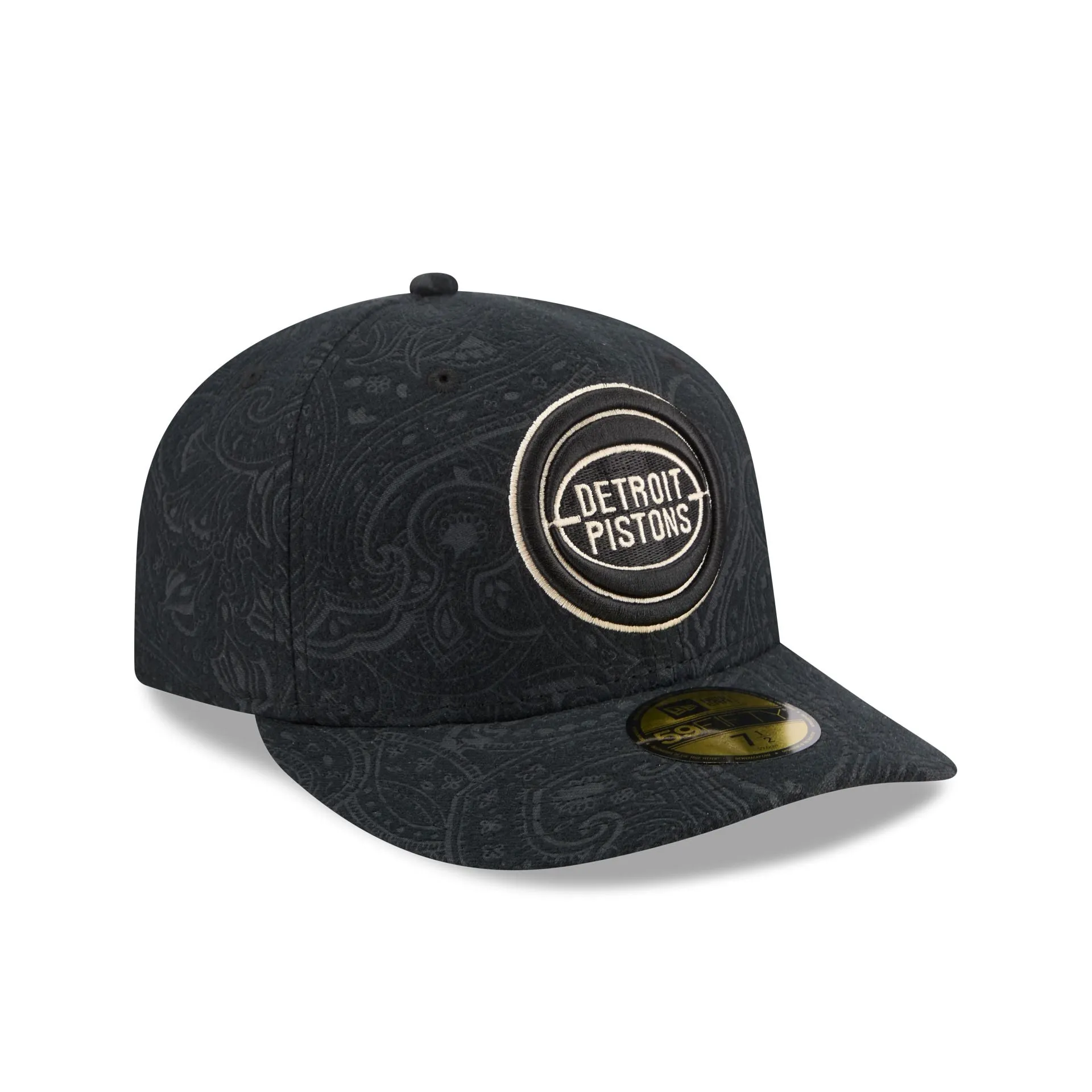 Detroit Pistons Three Looms Brushed Cotton 59FIFTY Fitted Hat sold by New Era product image thumbnail 3