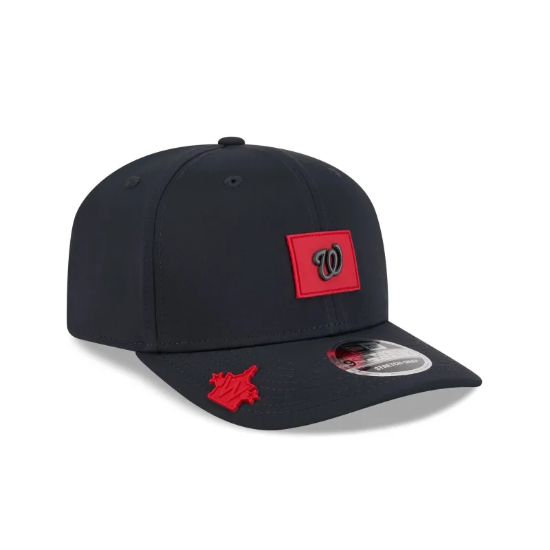 Washington Nationals 2026 Clubhouse 9SEVENTY Stretch-Snap Hat sold by New Era