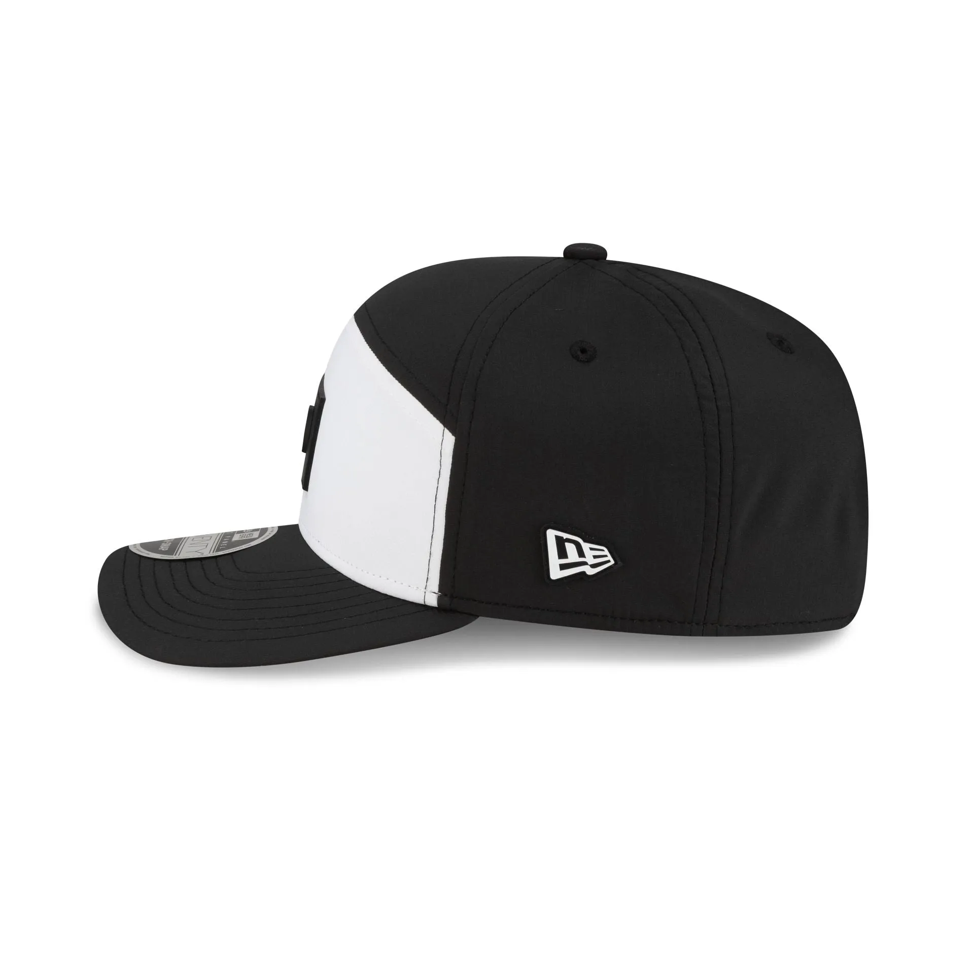 Washington Nationals 2026 Clubhouse Black & White Split Panel 9SEVENTY Stretch-Snap Hat sold by New Era product image thumbnail 5