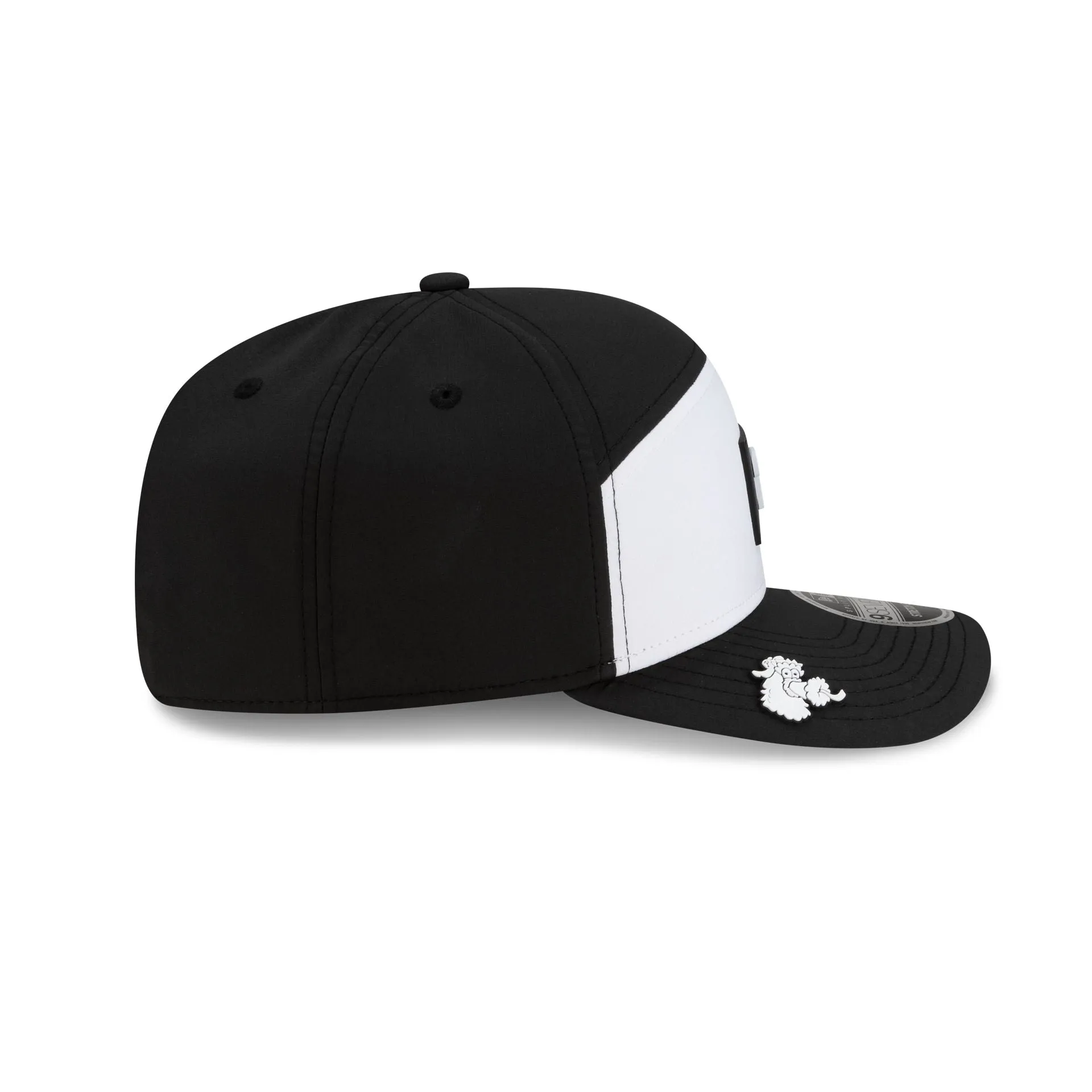 Philadelphia Phillies 2026 Clubhouse Black & White Split Panel 9SEVENTY Stretch-Snap Hat sold by New Era product image thumbnail 4