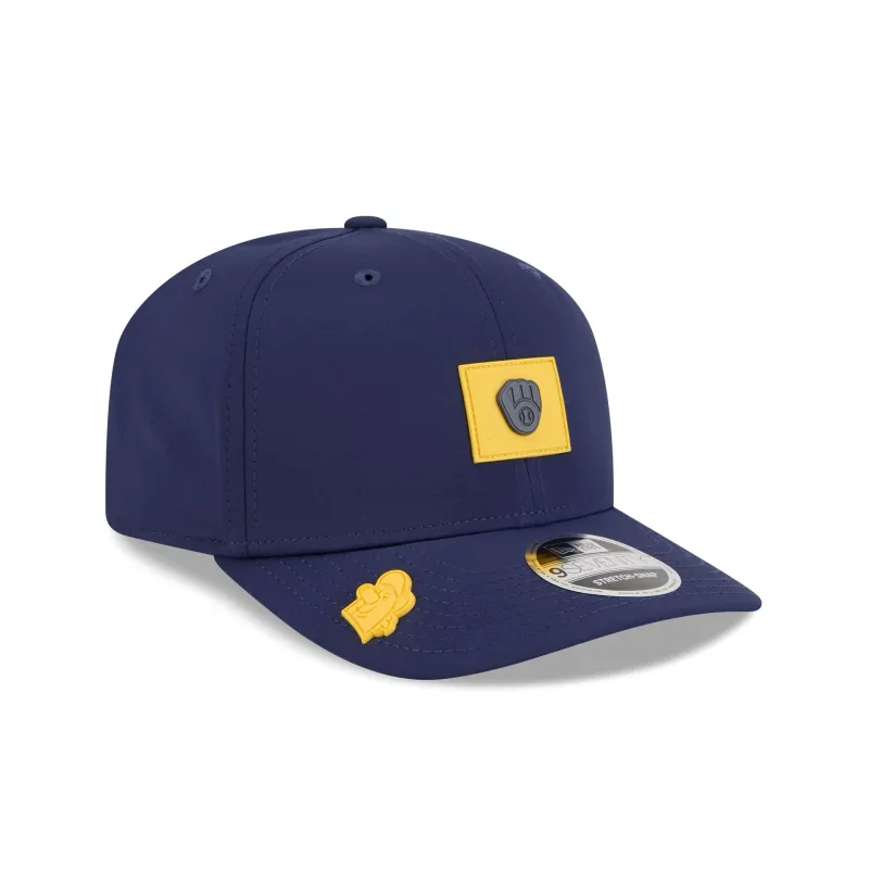 Milwaukee Brewers 2026 Clubhouse 9SEVENTY Stretch-Snap Hat sold by New Era
