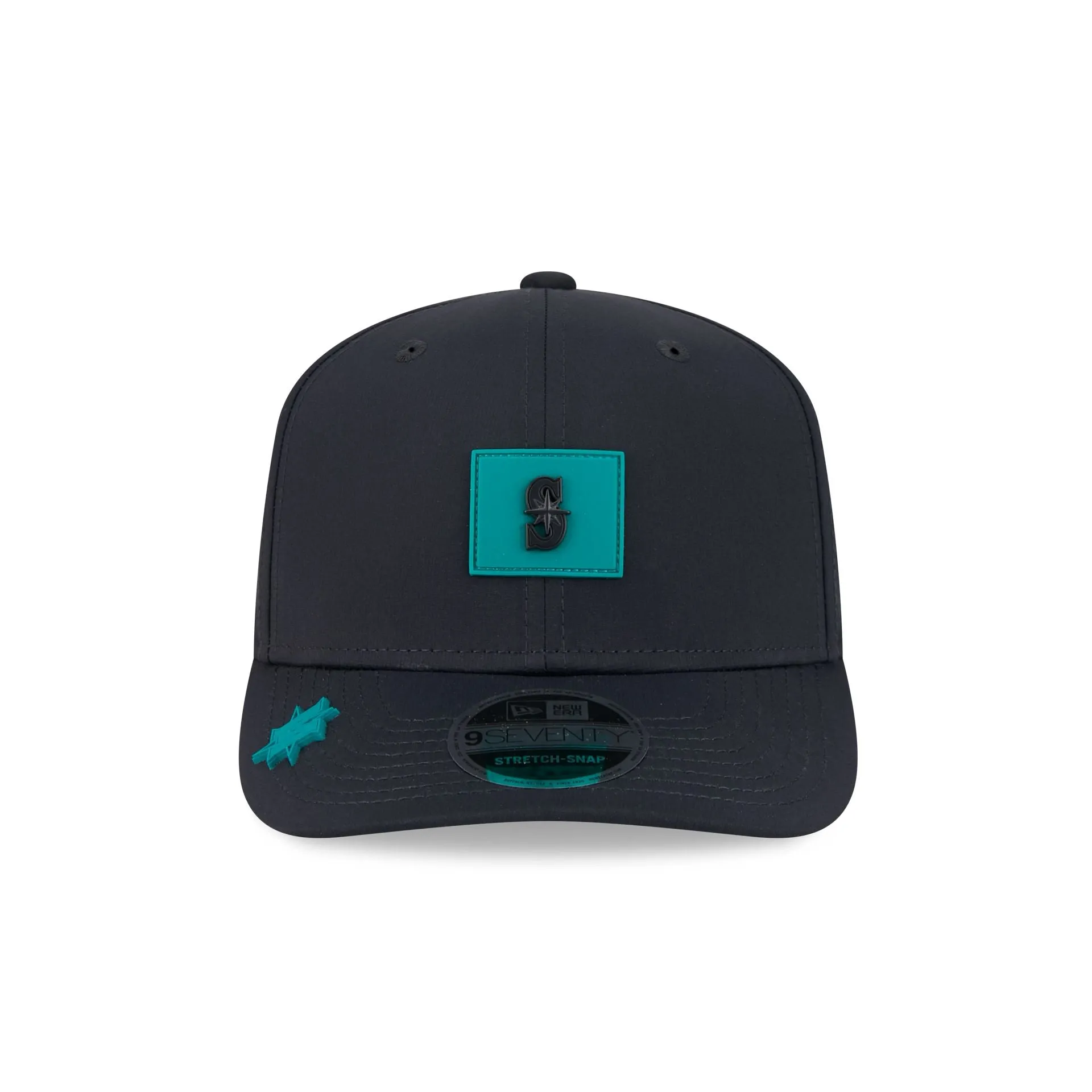 Seattle Mariners 2026 Clubhouse 9SEVENTY Stretch-Snap Hat sold by New Era product image thumbnail 2