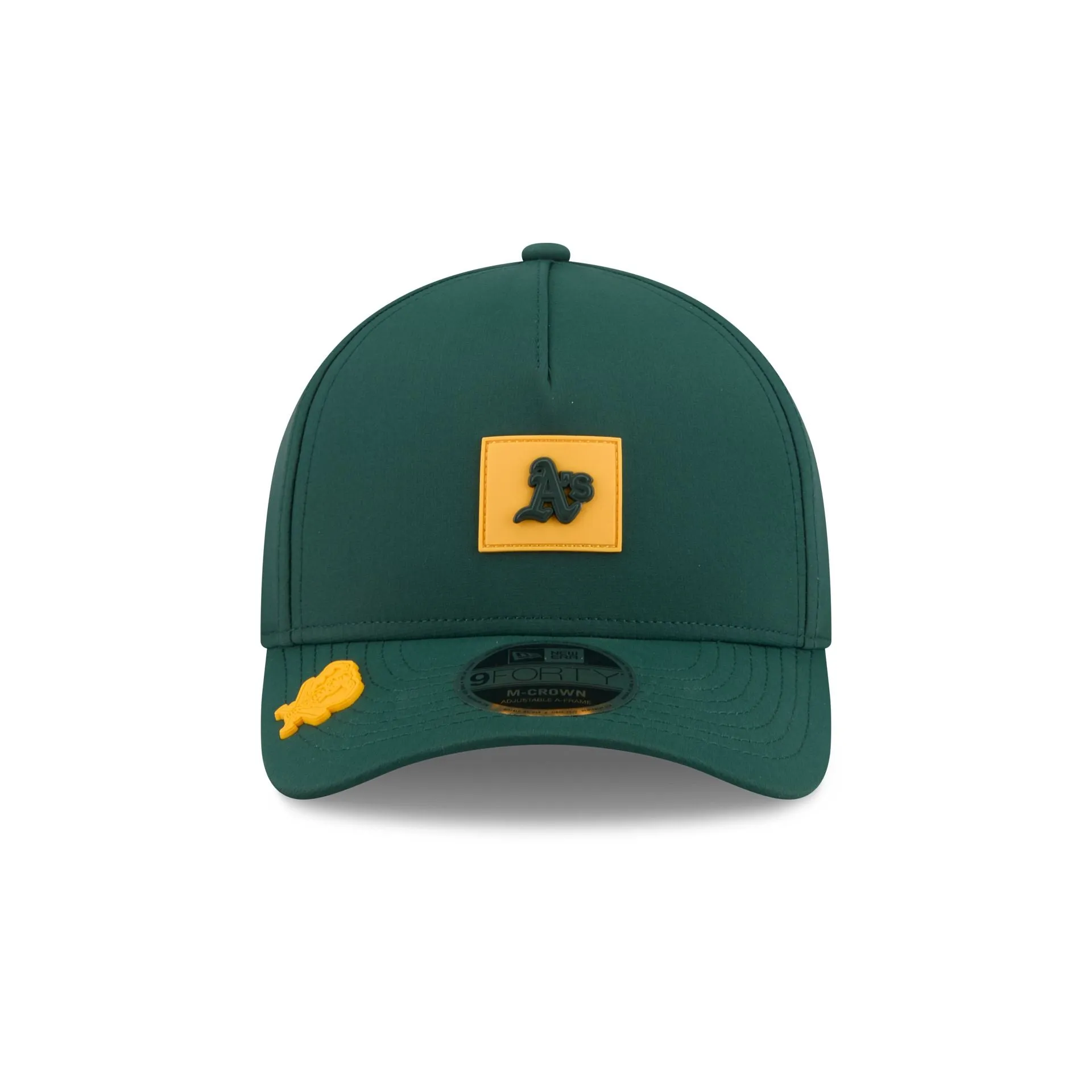 Athletics 2026 Clubhouse 9FORTY M-Crown A-Frame Snapback Hat sold by New Era product image thumbnail 2