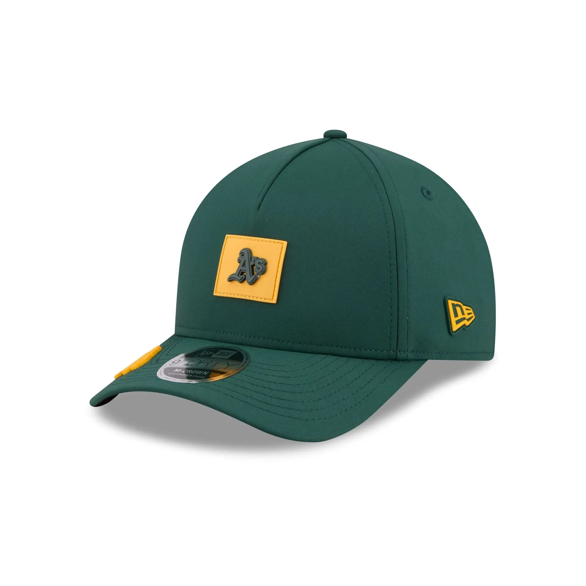 Athletics 2026 Clubhouse 9FORTY M-Crown A-Frame Snapback Hat sold by New Era product image thumbnail 3