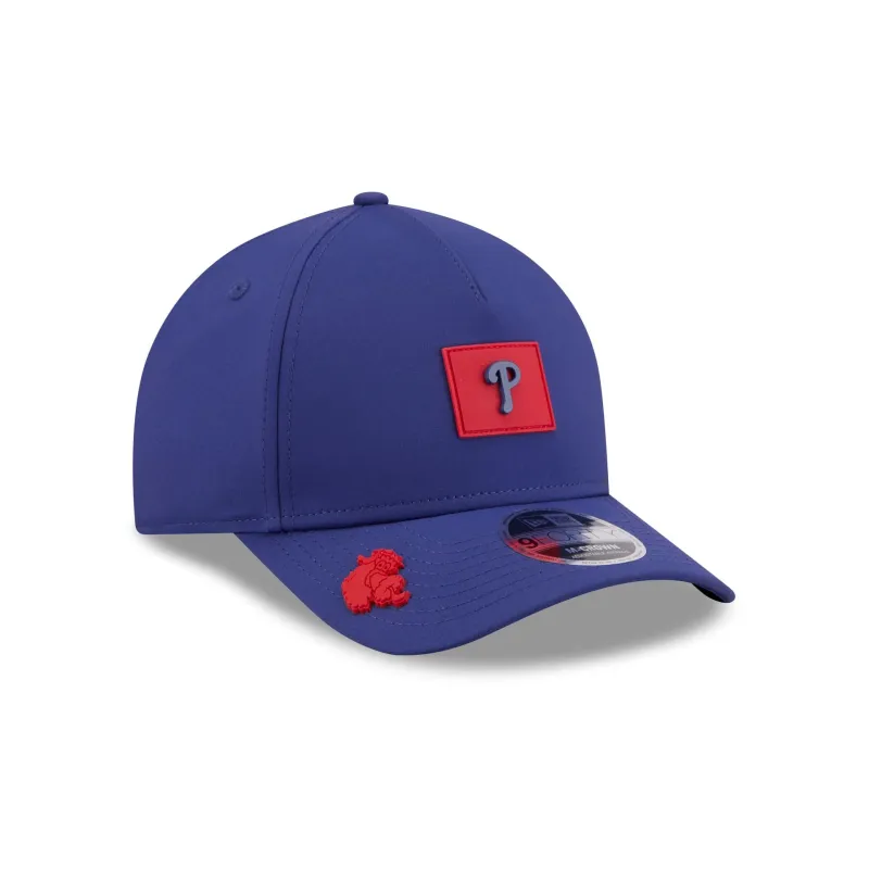 Philadelphia Phillies 2026 Clubhouse 9FORTY M-Crown A-Frame Snapback Hat sold by New Era