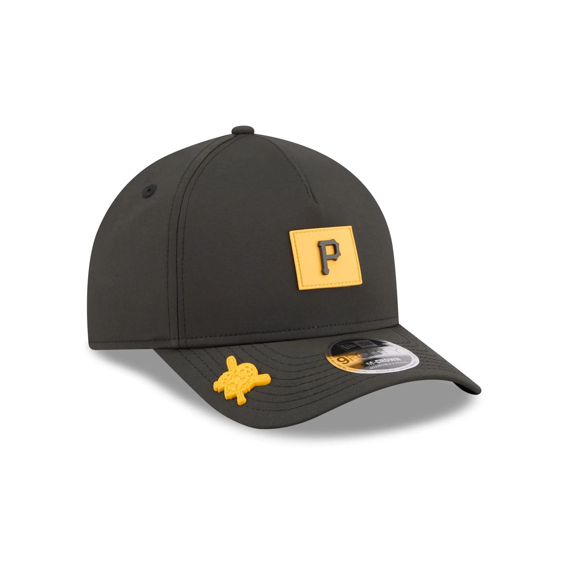 Pittsburgh Pirates 2026 Clubhouse 9FORTY M-Crown A-Frame Snapback Hat sold by New Era