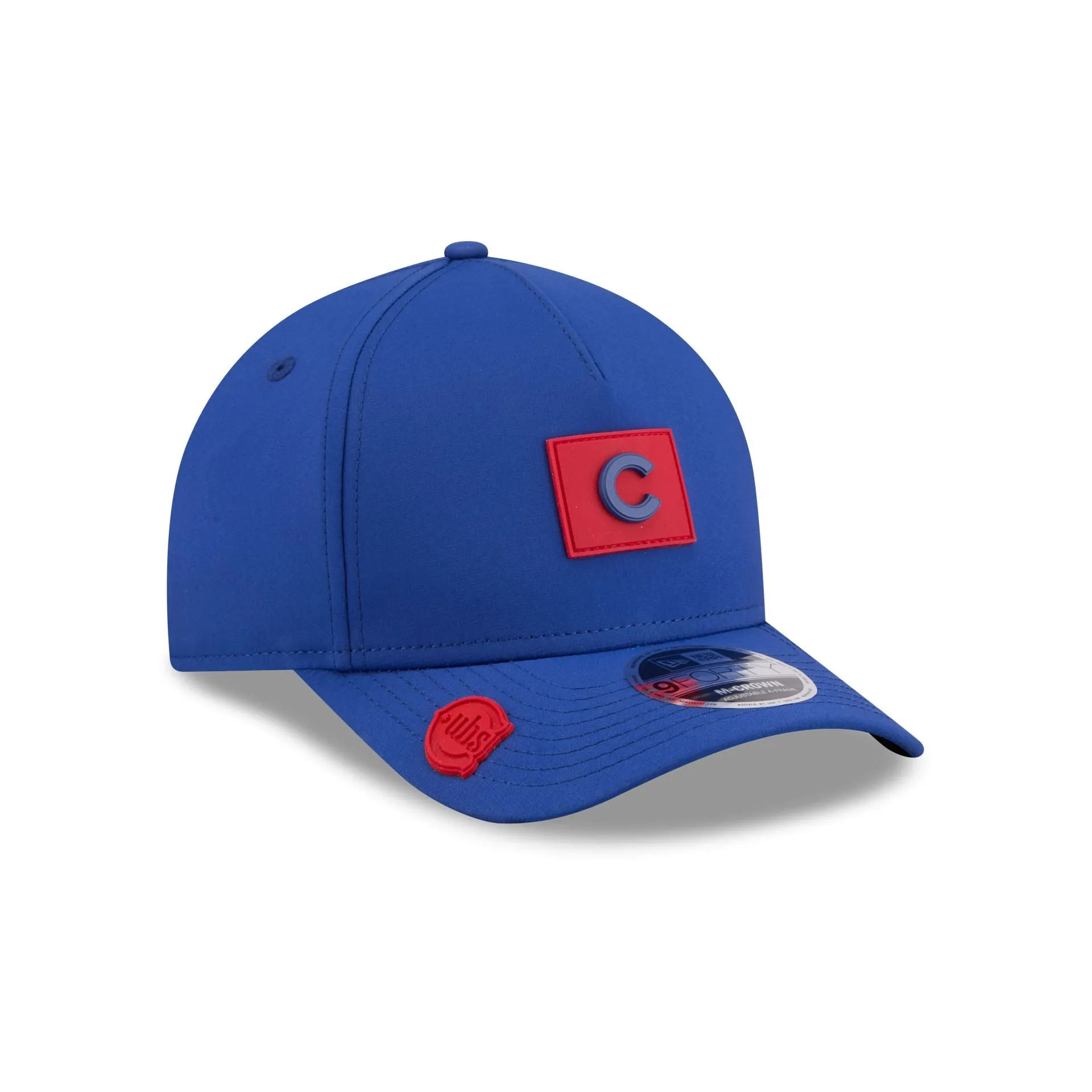 Chicago Cubs 2026 Clubhouse 9FORTY M-Crown A-Frame Snapback Hat sold by New Era