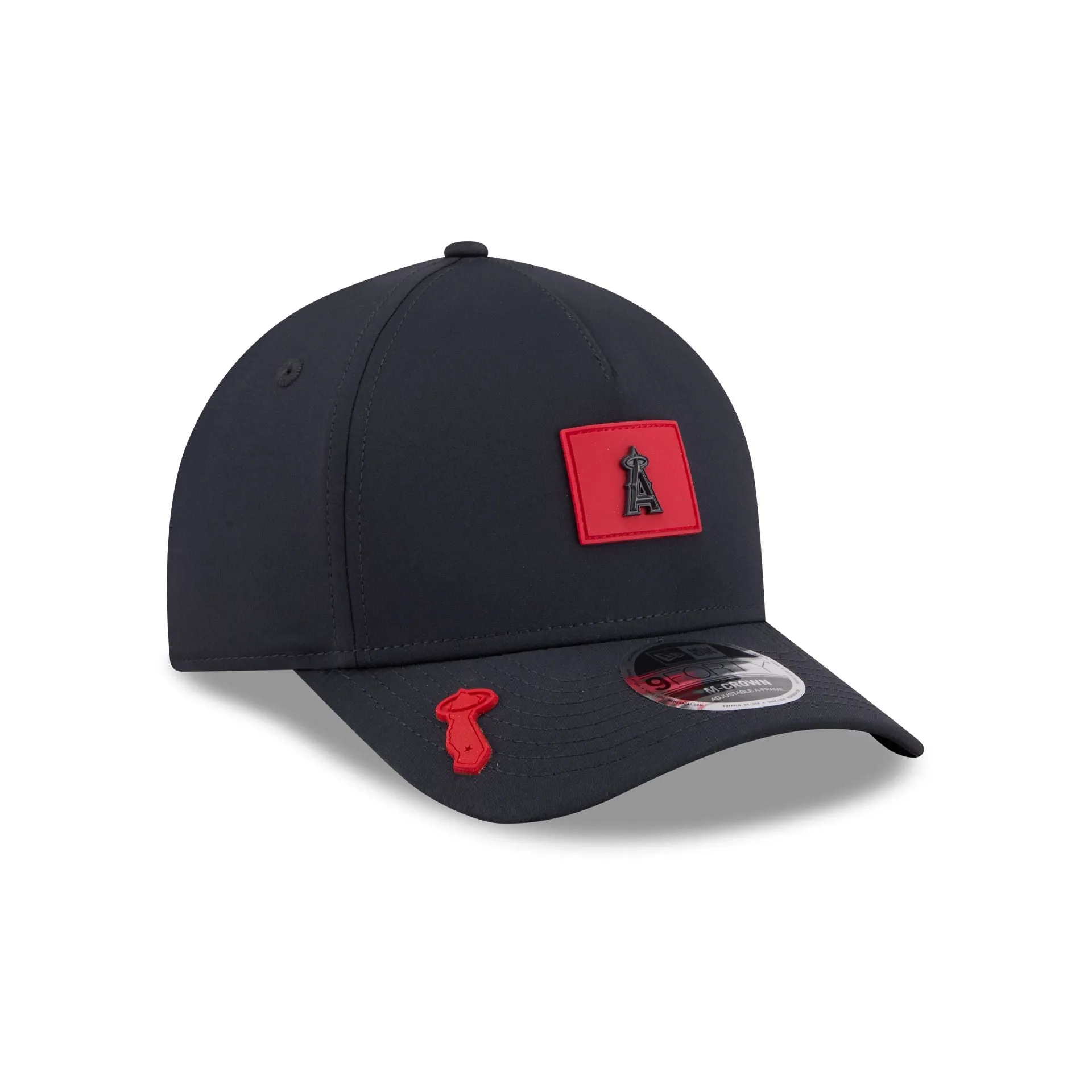 Los Angeles Angels 2026 Clubhouse 9FORTY M-Crown A-Frame Snapback Hat sold by New Era