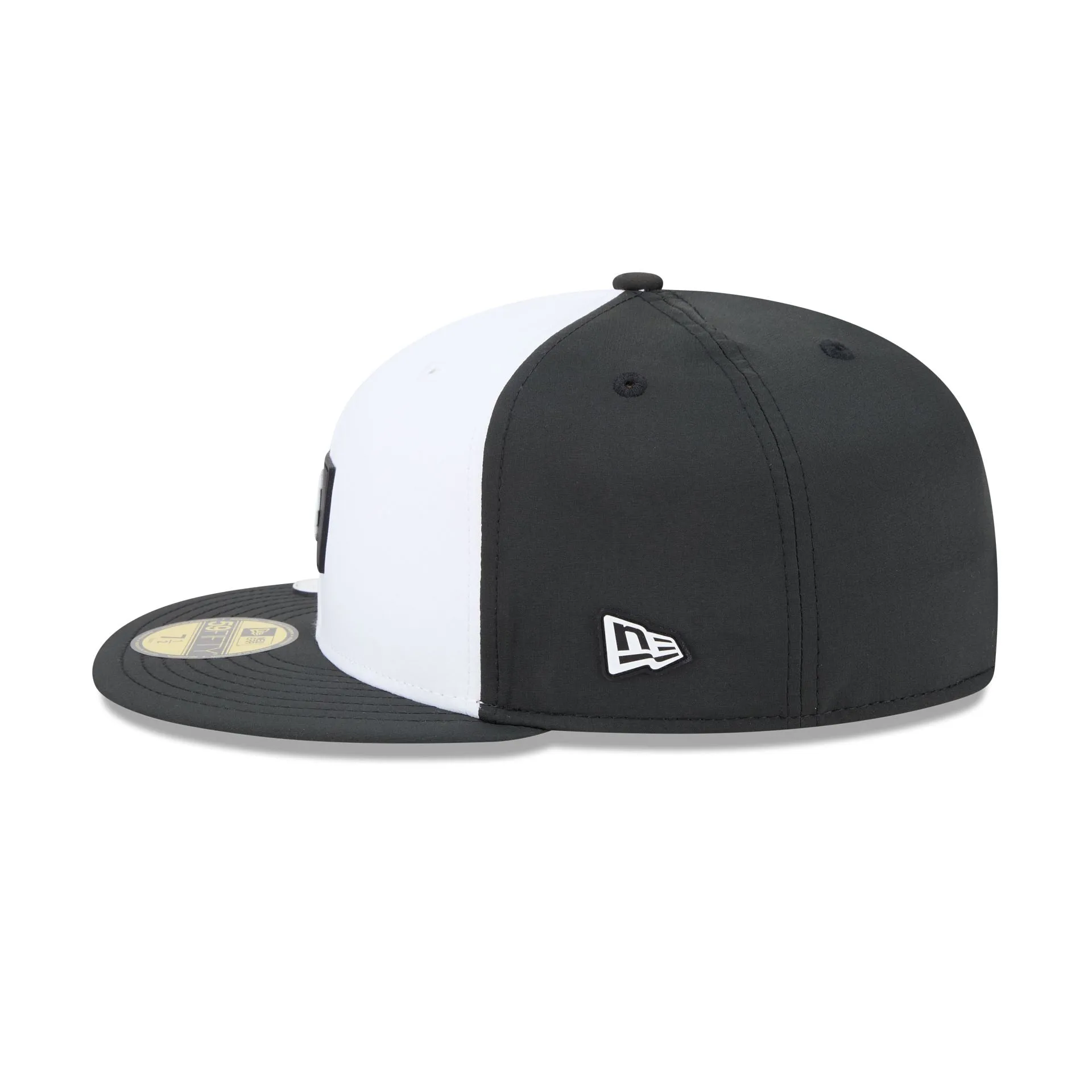 Los Angeles Dodgers 2026 Clubhouse Black & White 59FIFTY Fitted Hat sold by New Era product image thumbnail 5