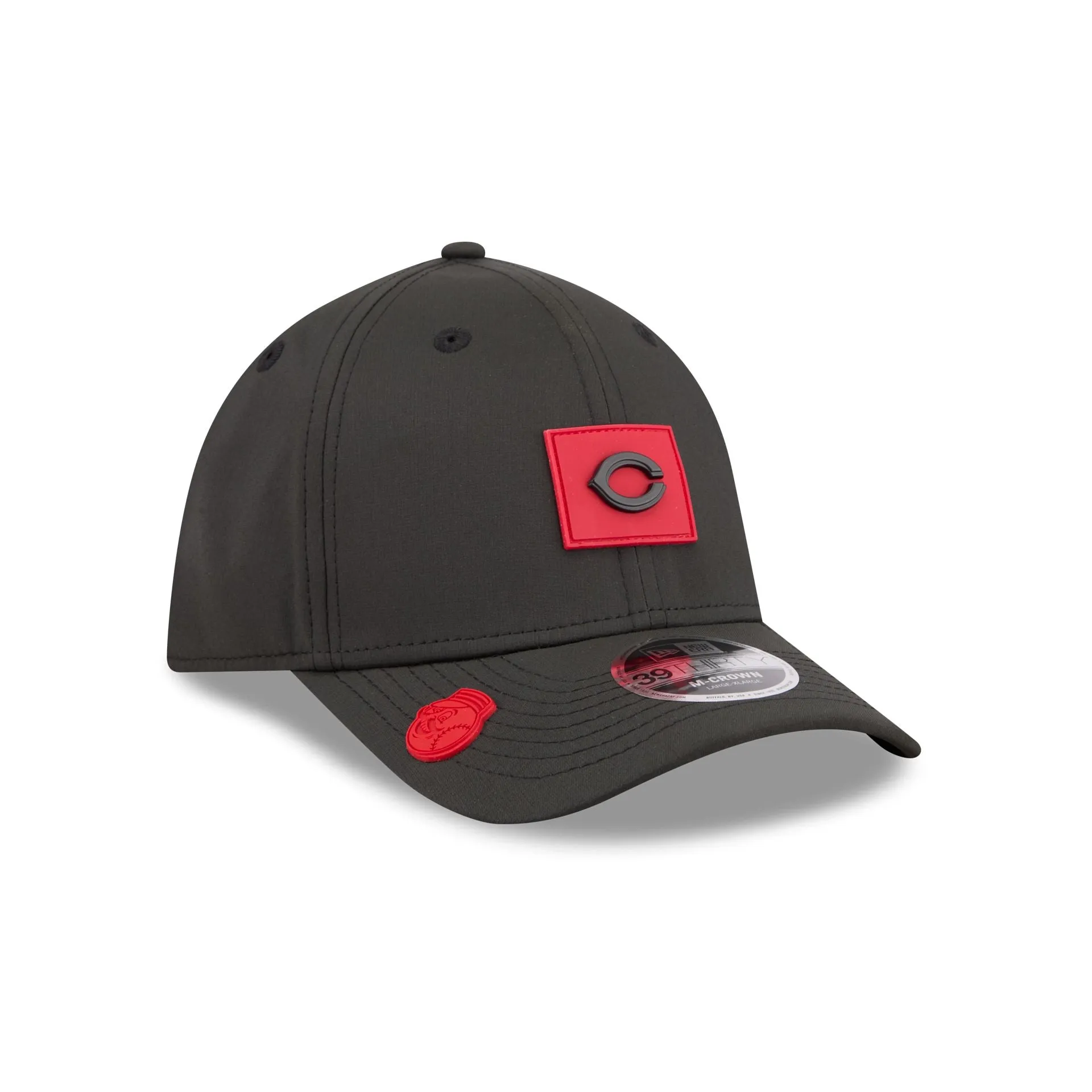 Cincinnati Reds 2026 Clubhouse 39THIRTY M-Crown Stretch Fit Hat sold by New Era