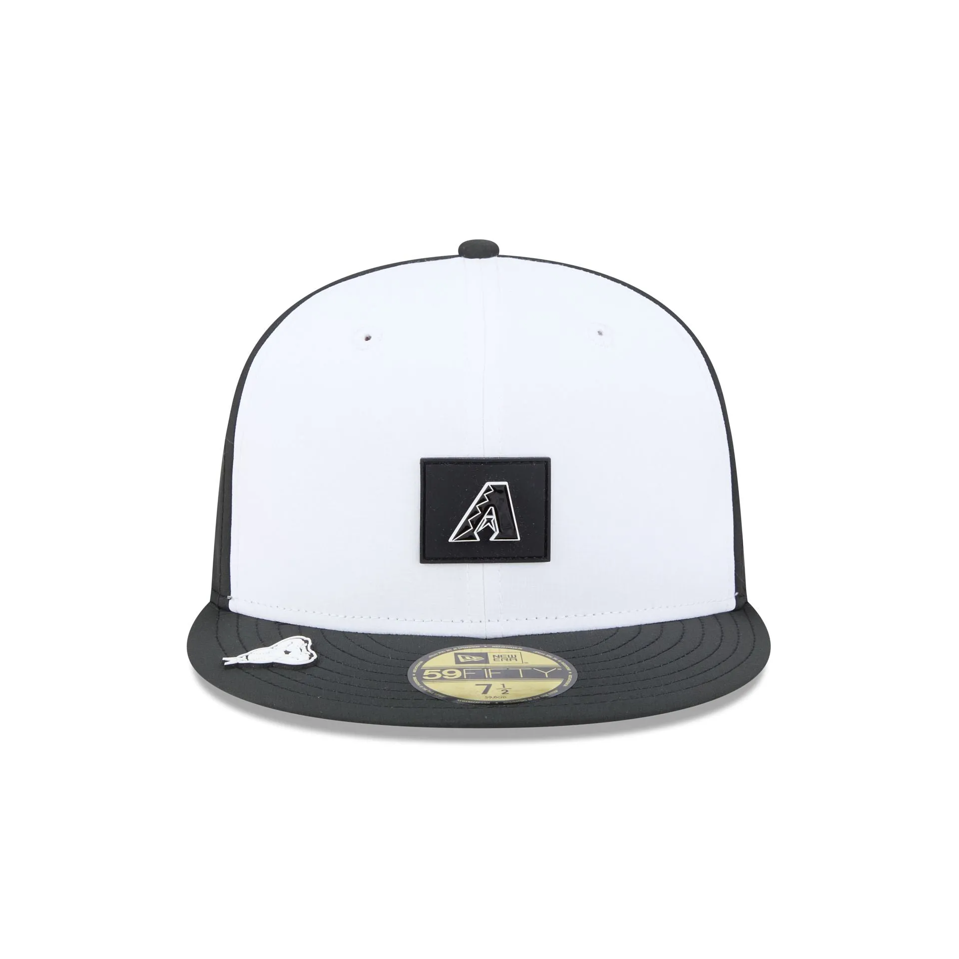 Arizona Diamondbacks 2026 Clubhouse Black & White 59FIFTY Fitted Hat sold by New Era product image thumbnail 2