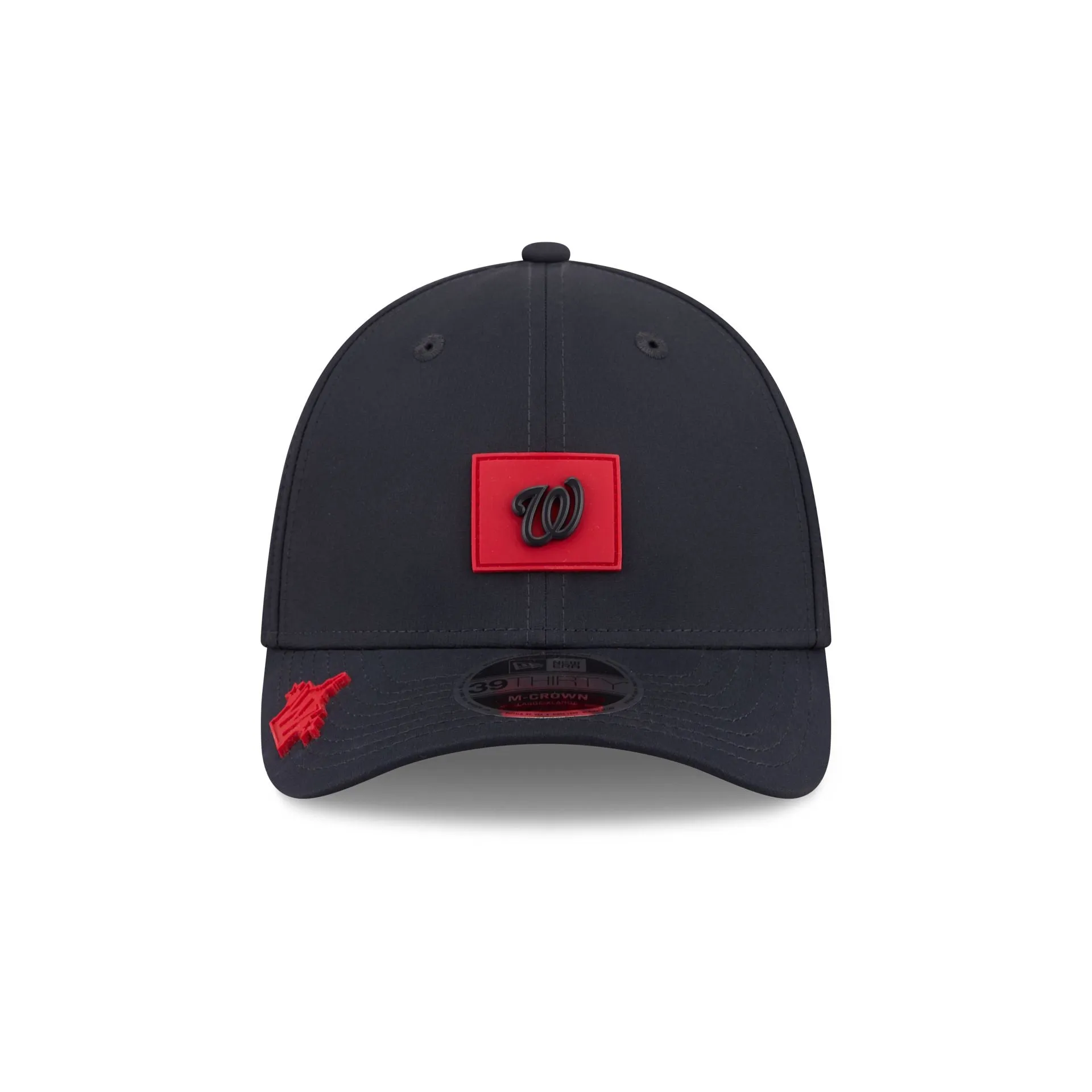 Washington Nationals 2026 Clubhouse 39THIRTY M-Crown Stretch Fit Hat sold by New Era product image thumbnail 2