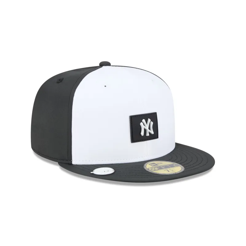 New York Yankees 2026 Clubhouse Black & White 59FIFTY Fitted Hat sold by New Era