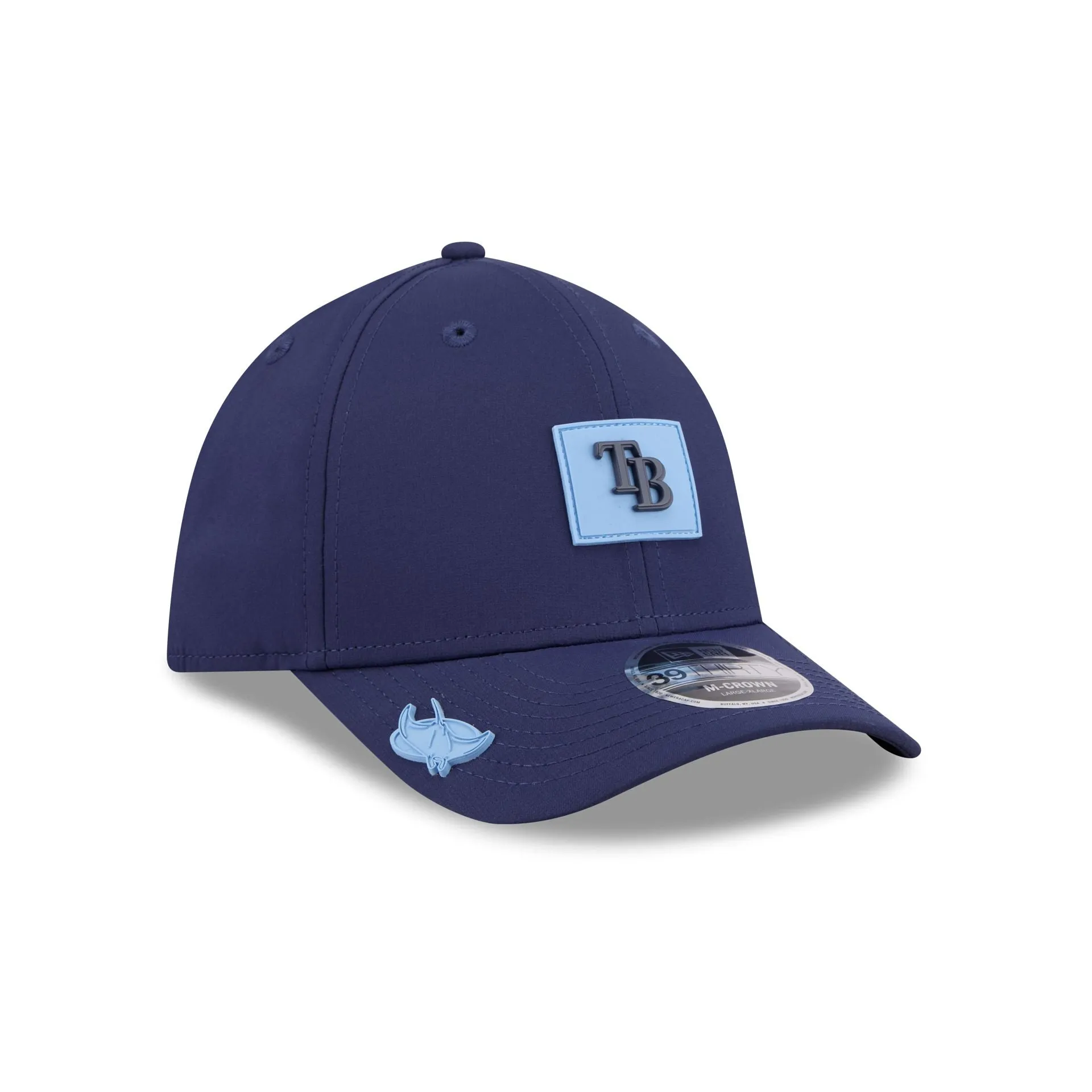 Tampa Bay Rays 2026 Clubhouse 39THIRTY M-Crown Stretch Fit Hat sold by New Era