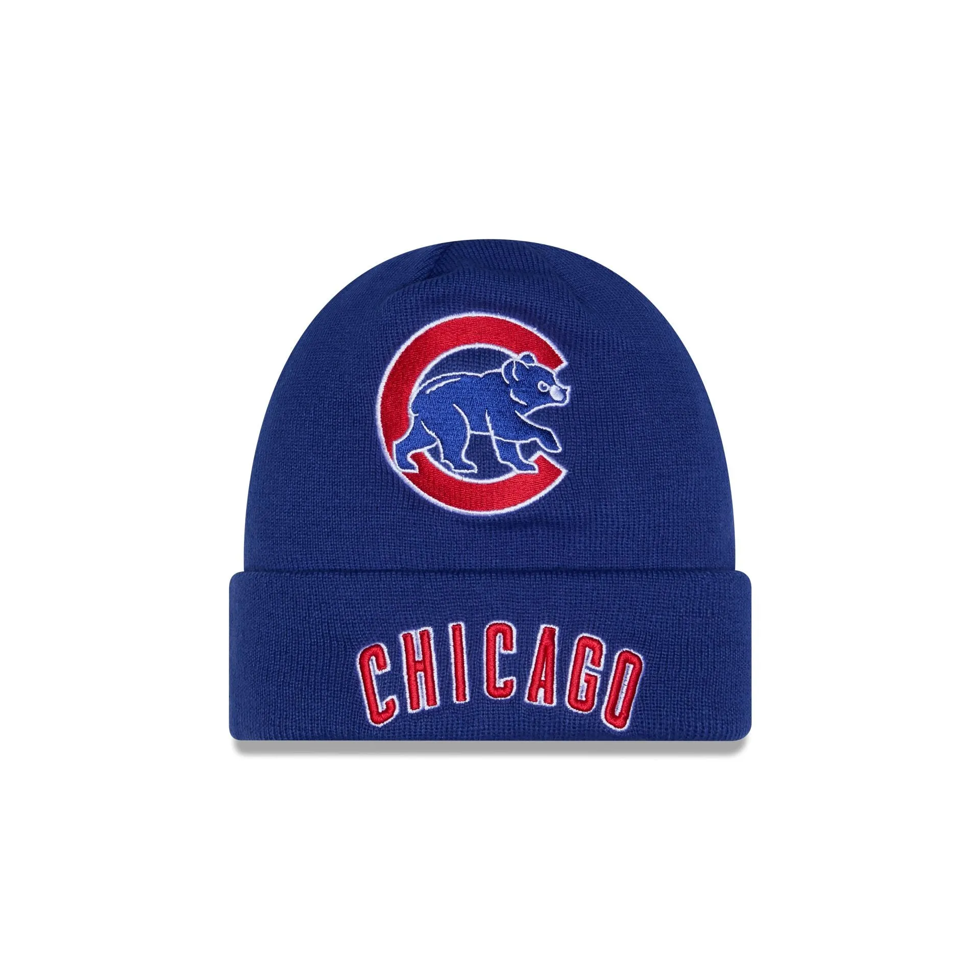 Chicago Cubs 2026 Clubhouse Cuff Knit Beanie Hat sold by New Era