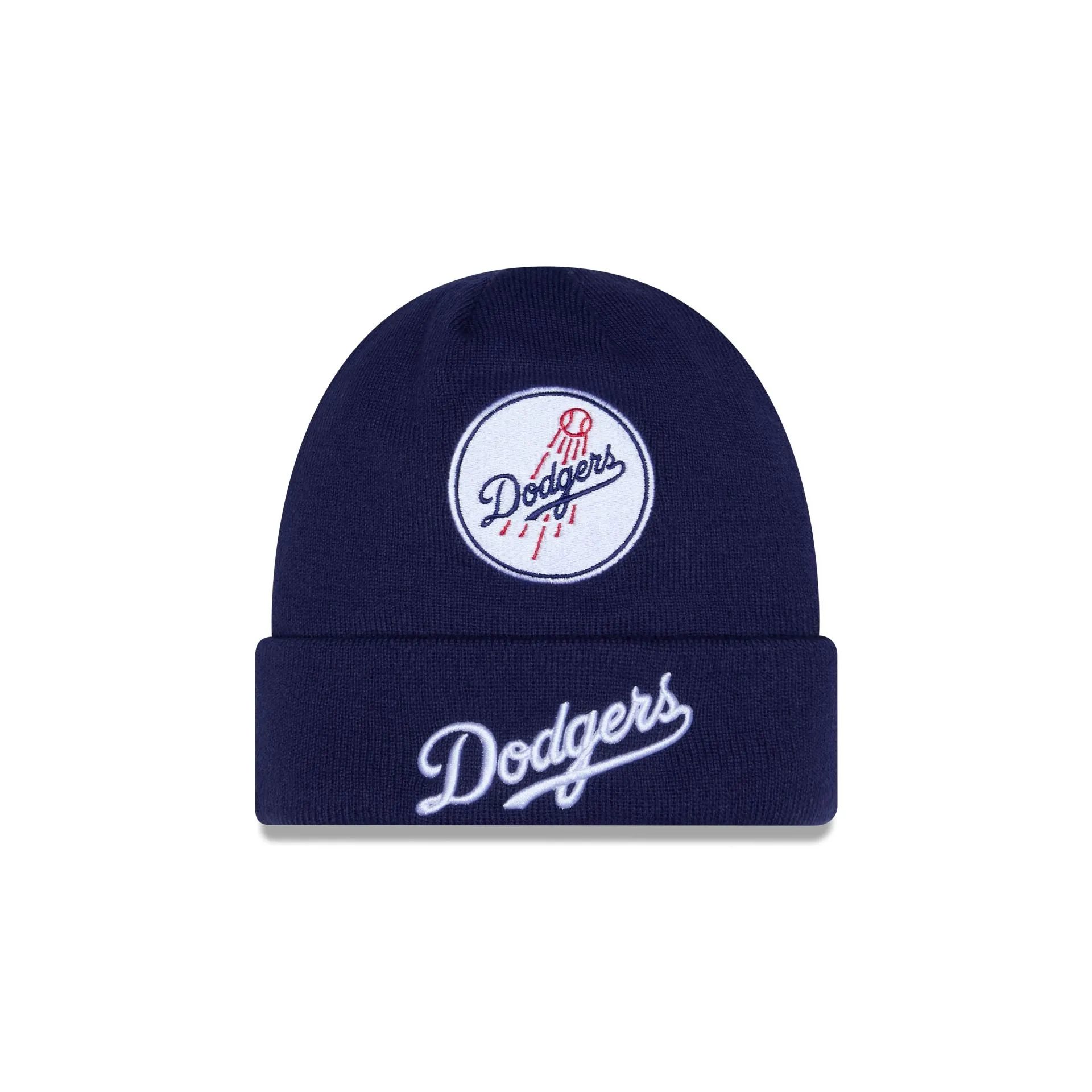 Los Angeles Dodgers 2026 Clubhouse Cuff Knit Beanie Hat sold by New Era