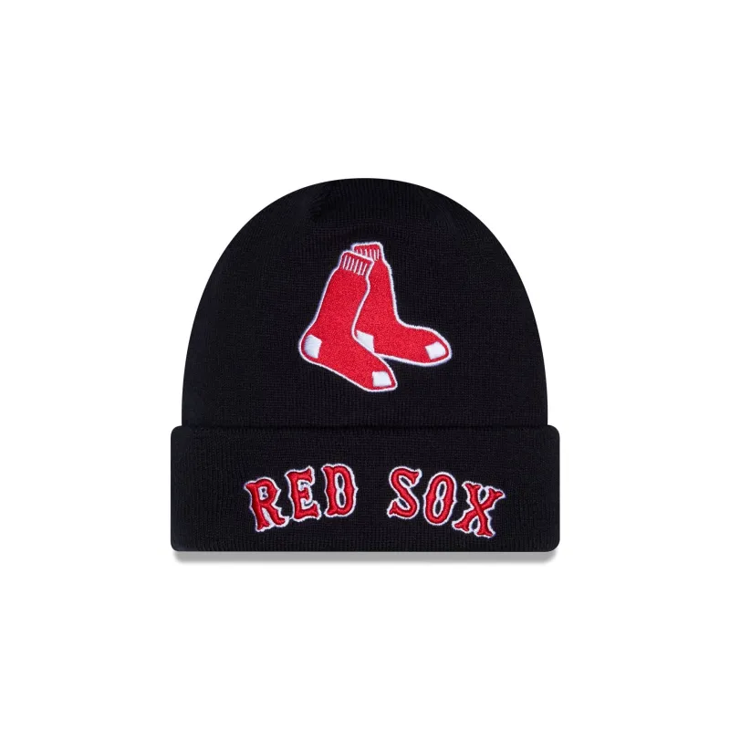 Boston Red Sox 2026 Clubhouse Cuff Knit Beanie Hat made by New Era