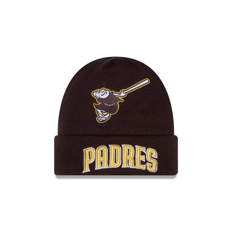 San Diego Padres 2026 Clubhouse Cuff Knit Beanie Hat made by New Era