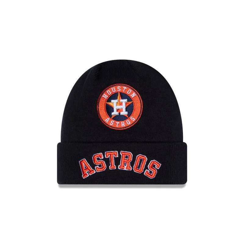 Houston Astros 2026 Clubhouse Cuff Knit Beanie Hat sold by New Era