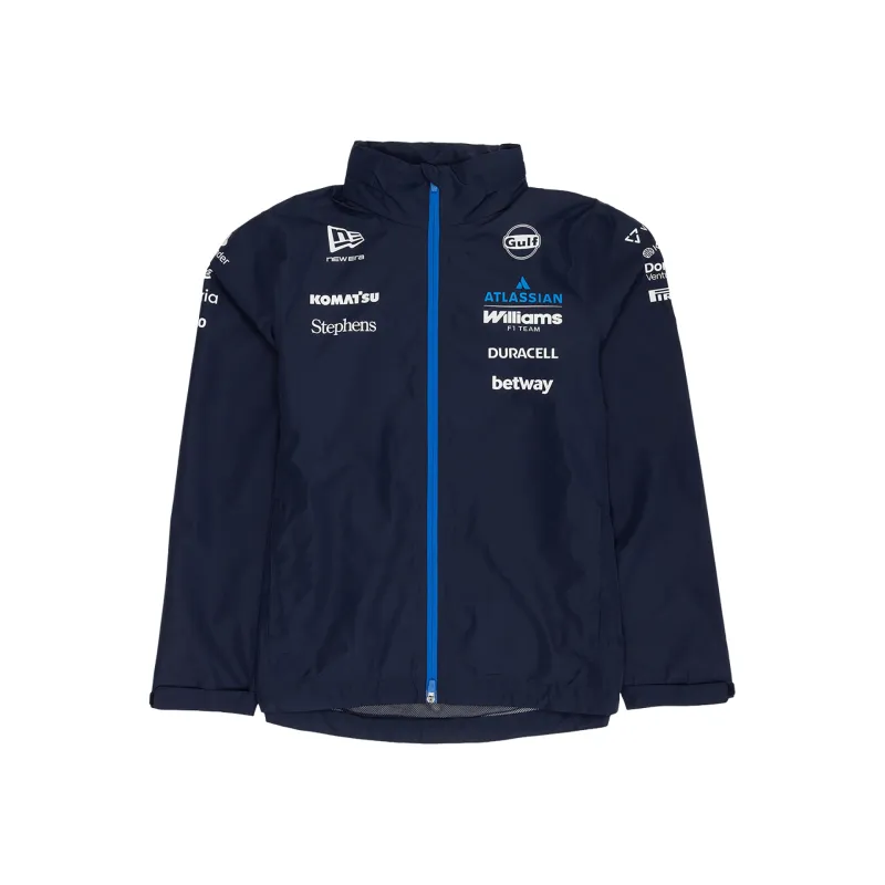 Atlassian Williams F1 Team Team Line Rain Jacket made by New Era