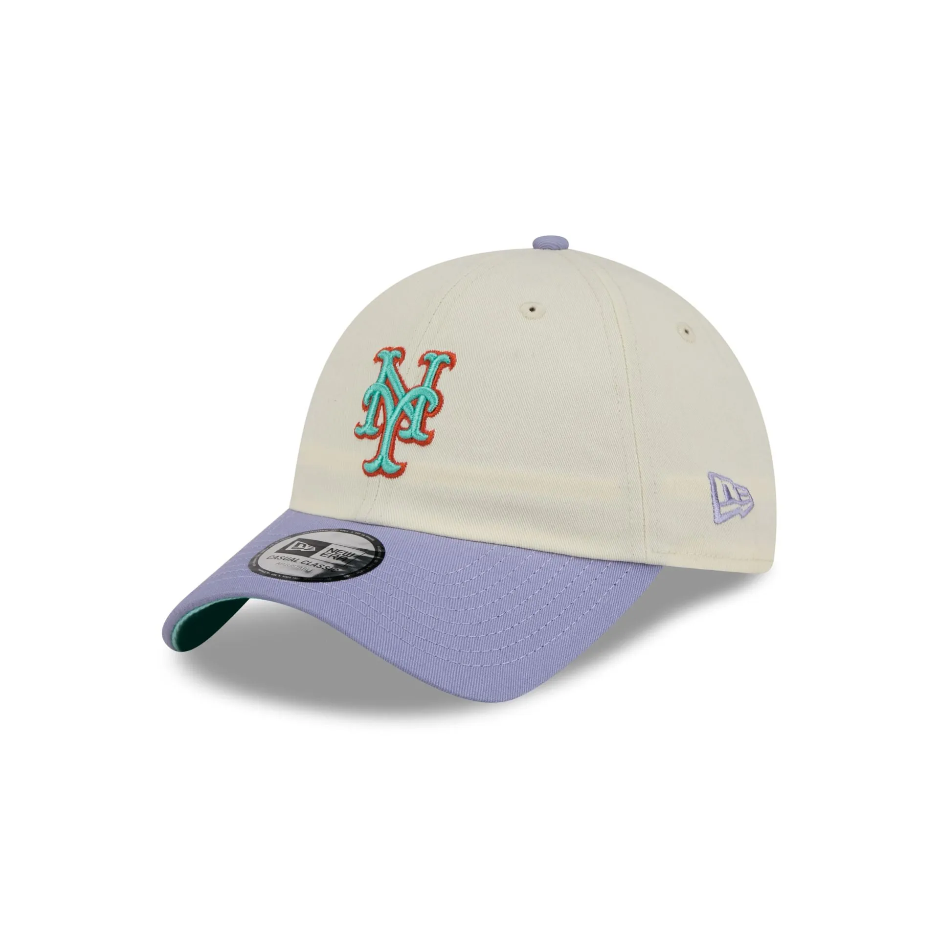 New York Mets Lavender Flowers Casual Classic Adjustable Hat sold by New Era product image thumbnail 3