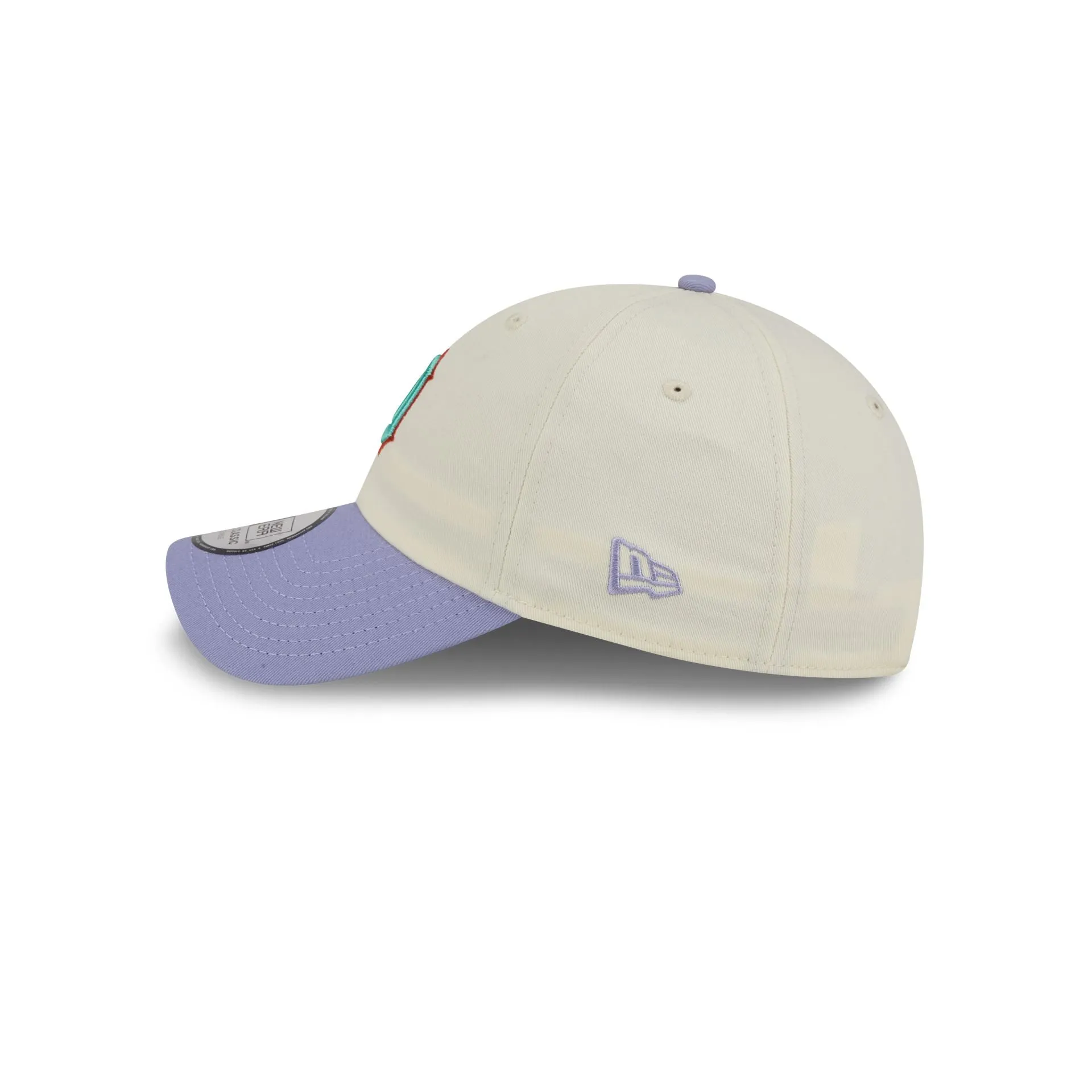 Detroit Tigers Lavender Flowers Casual Classic Adjustable Hat sold by New Era product image thumbnail 5