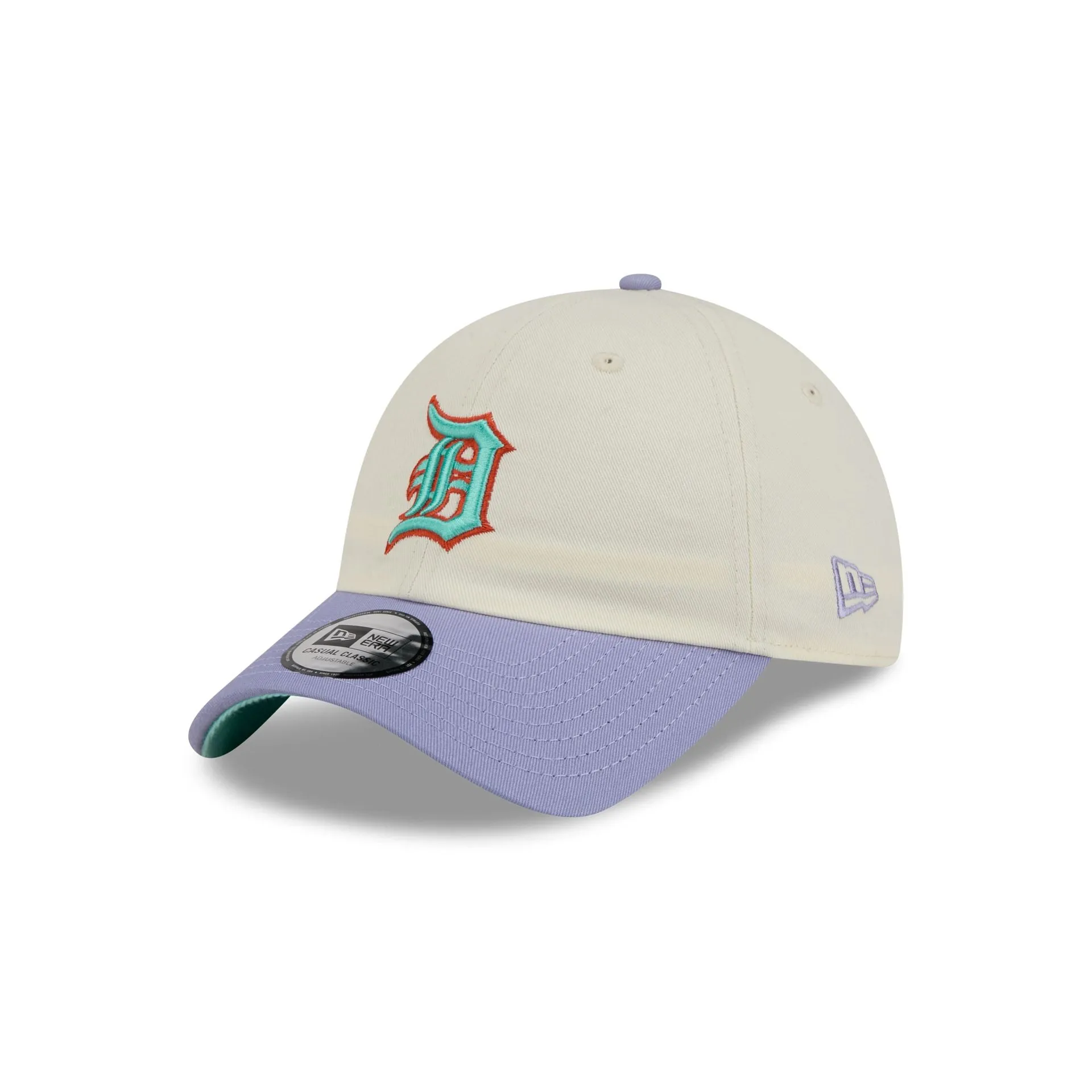 Detroit Tigers Lavender Flowers Casual Classic Adjustable Hat sold by New Era product image thumbnail 3