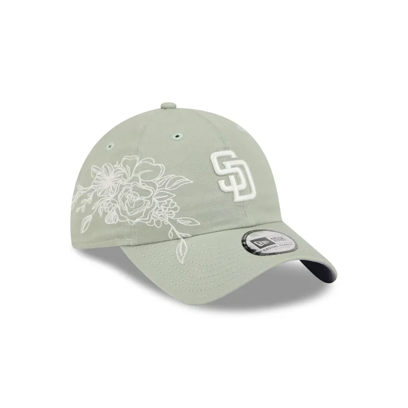 San Diego Padres Stitched Flowers Casual Classic Adjustable Hat sold by New Era