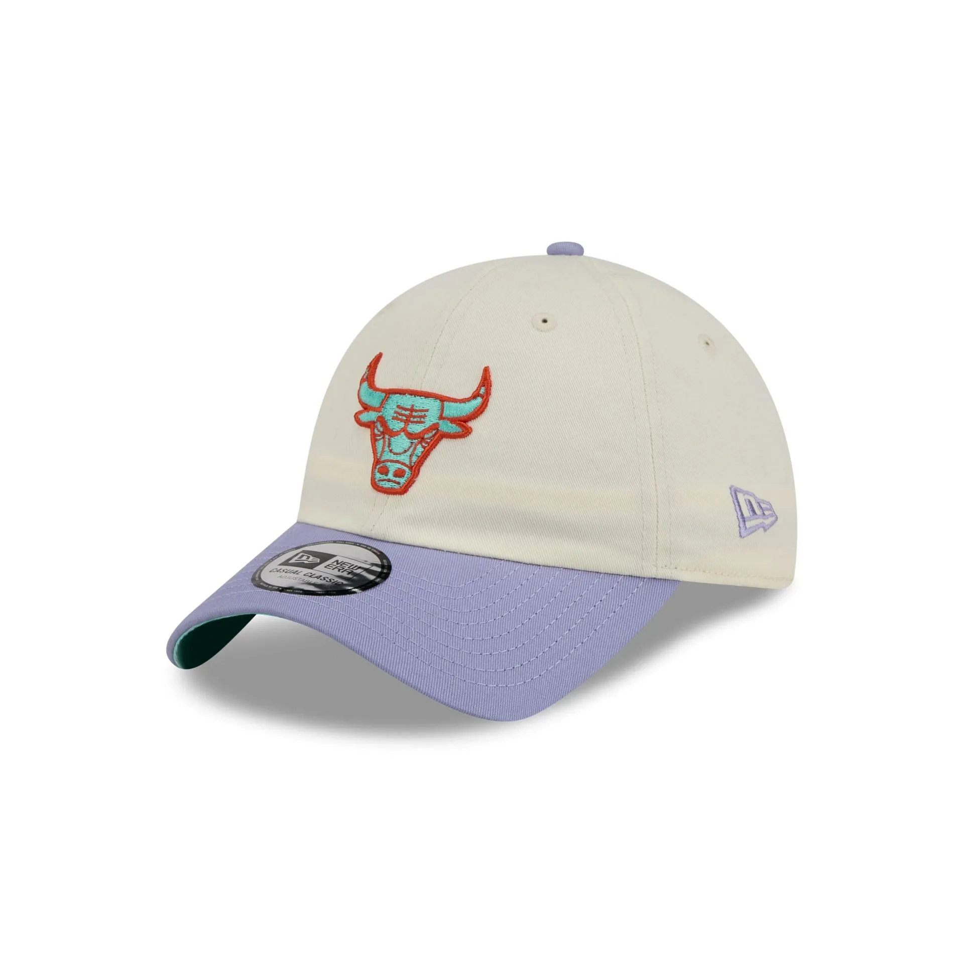 Chicago Bulls Lavender Flowers Casual Classic Adjustable Hat sold by New Era product image thumbnail 3