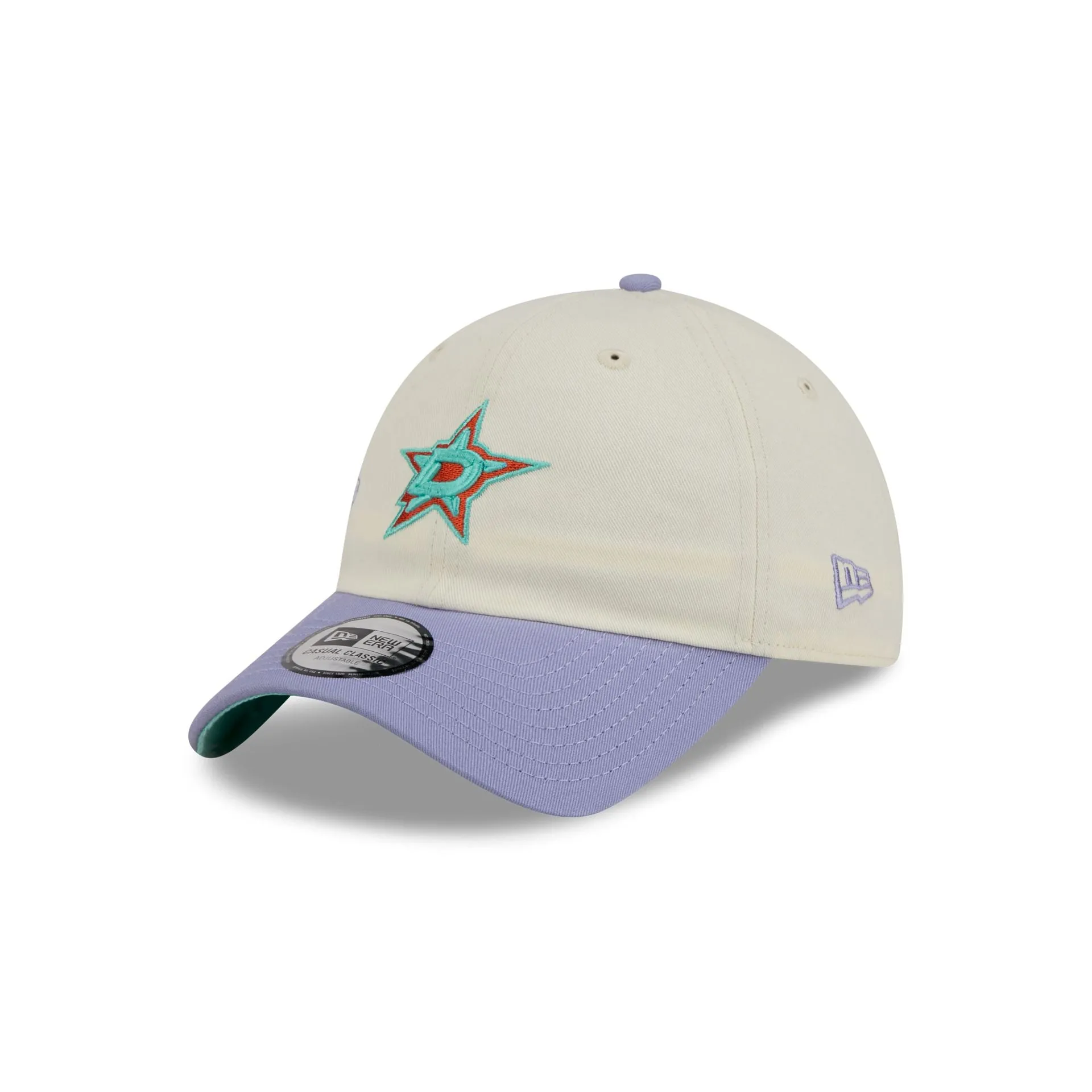 Dallas Stars Lavender Flowers Casual Classic Adjustable Hat sold by New Era product image thumbnail 3