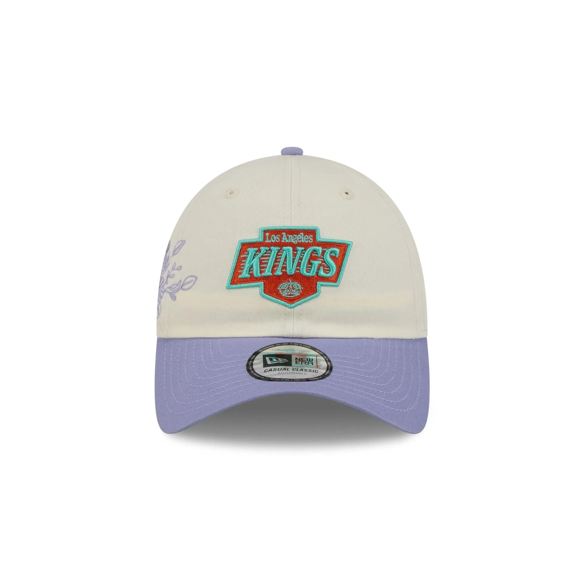 Los Angeles Kings Lavender Flowers Casual Classic Adjustable Hat sold by New Era product image thumbnail 2