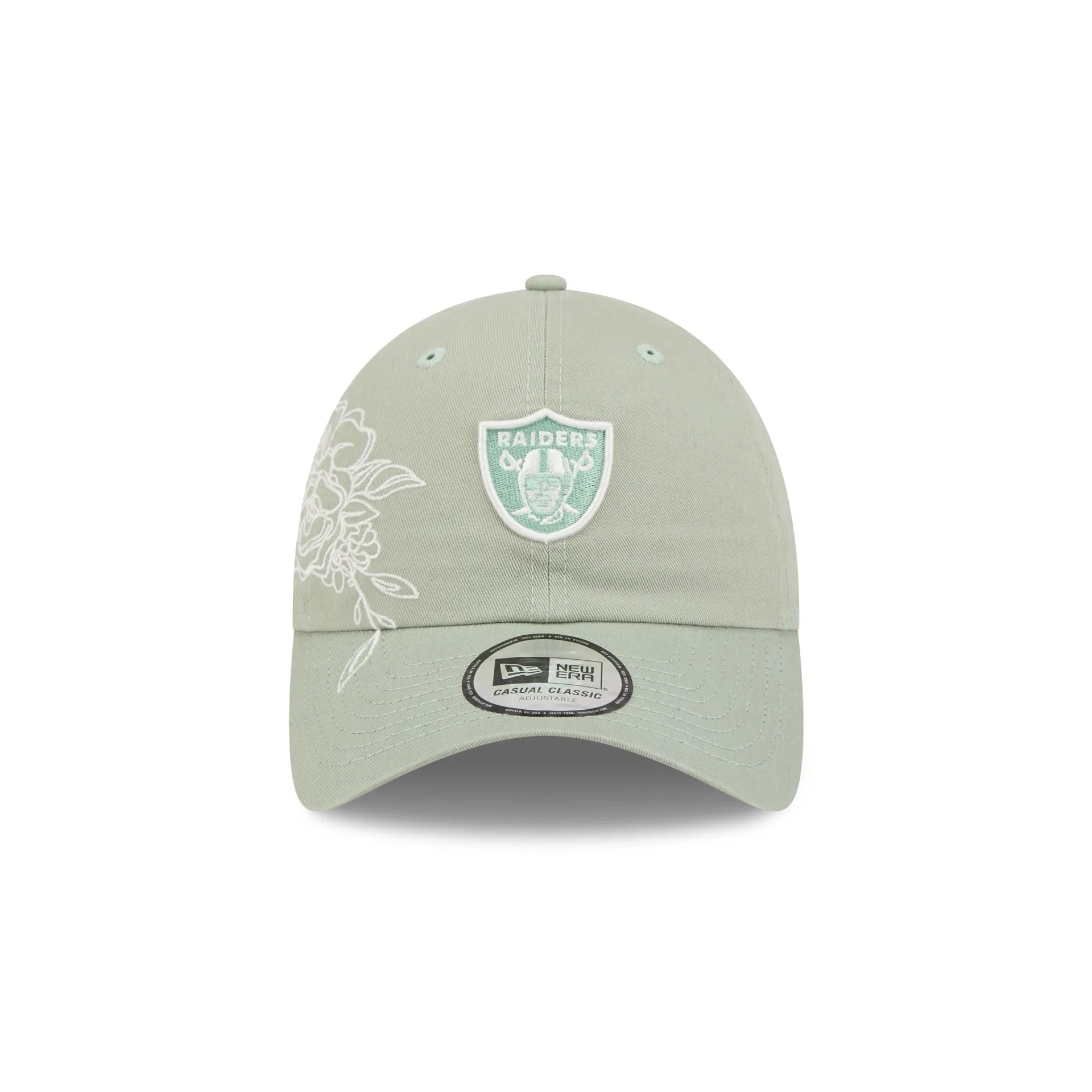 Las Vegas Raiders Stitched Flowers Casual Classic Adjustable Hat sold by New Era product image thumbnail 2