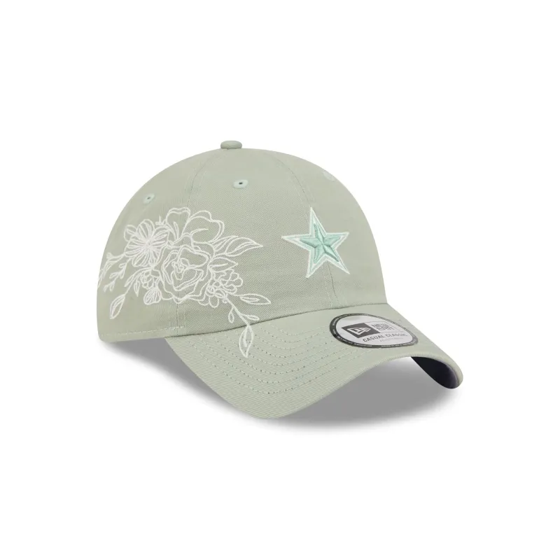 Dallas Cowboys Stitched Flowers Casual Classic Adjustable Hat sold by New Era