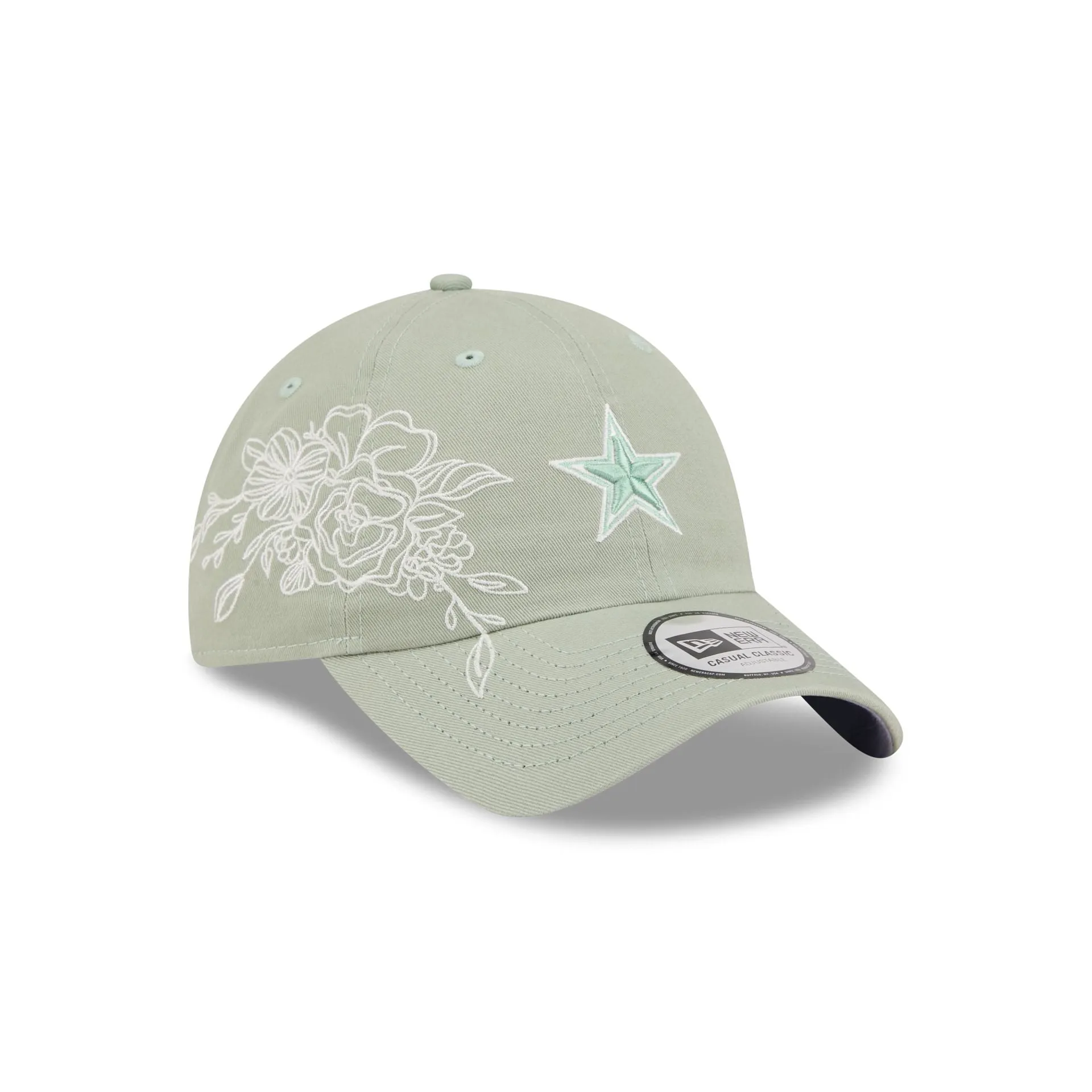 Dallas Cowboys Stitched Flowers Casual Classic Adjustable Hat sold by New Era