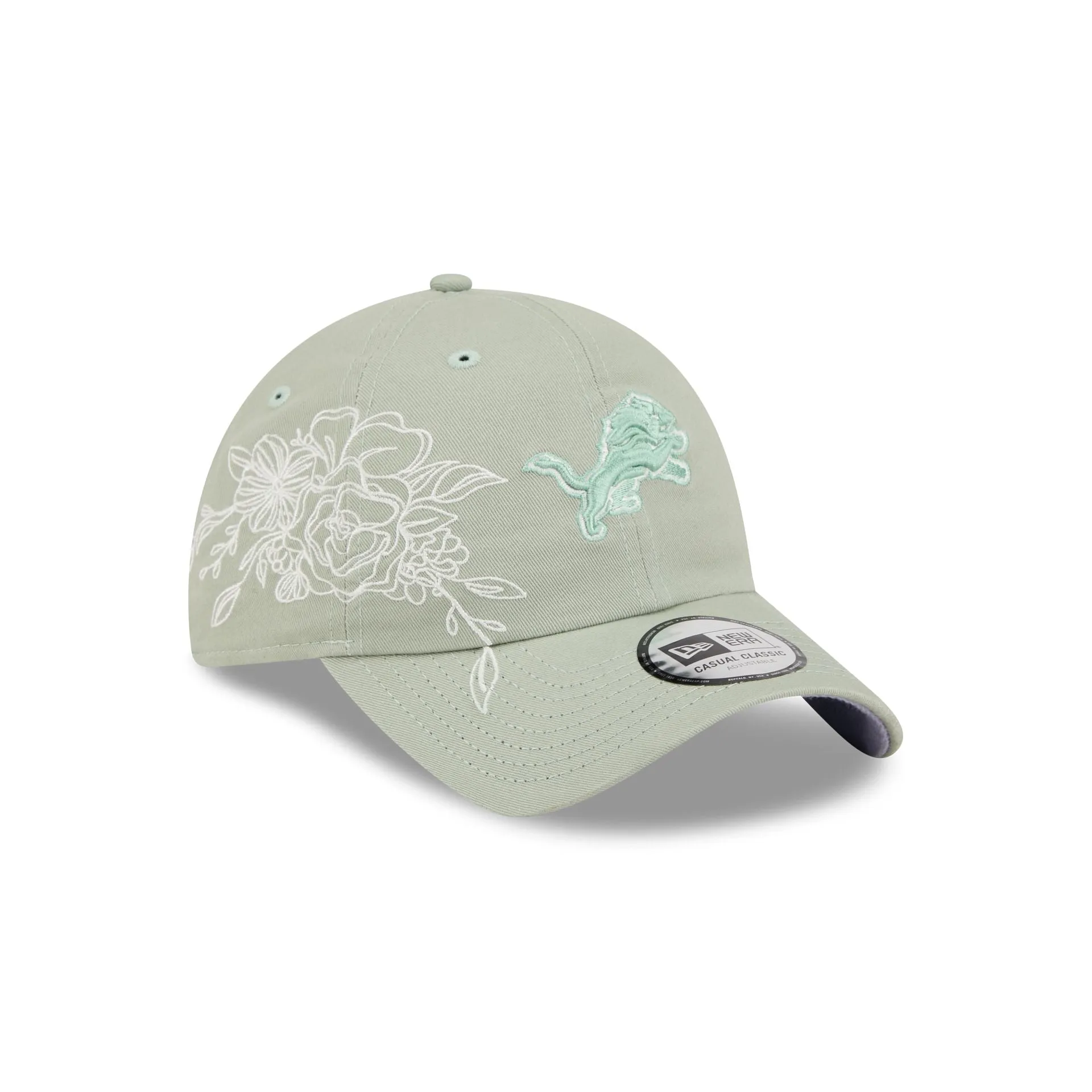 Detroit Lions Stitched Flowers Casual Classic Adjustable Hat sold by New Era