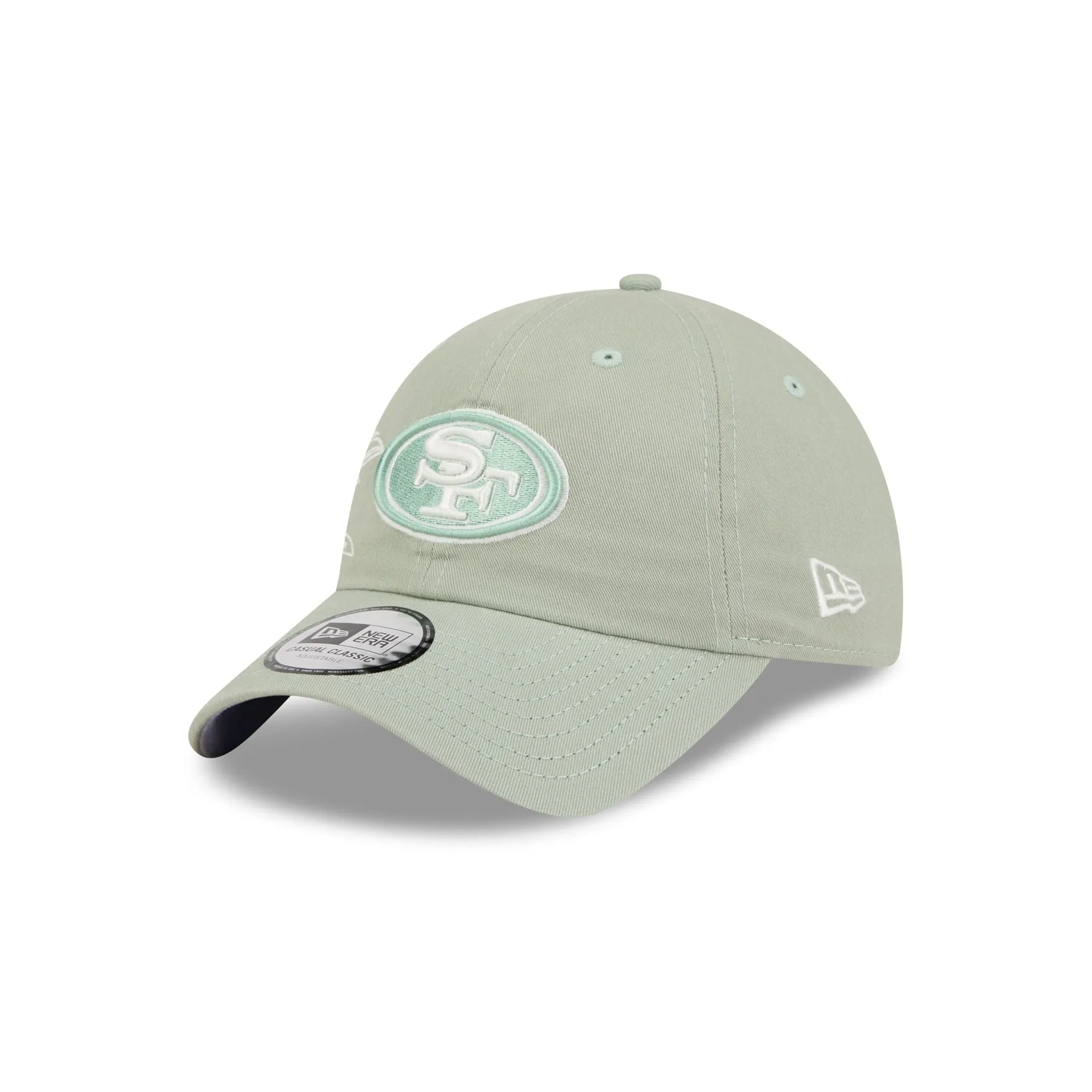 San Francisco 49ers Stitched Flowers Casual Classic Adjustable Hat sold by New Era product image thumbnail 3