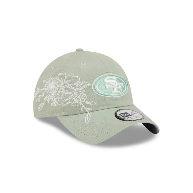 San Francisco 49ers Stitched Flowers Casual Classic Adjustable Hat sold by New Era