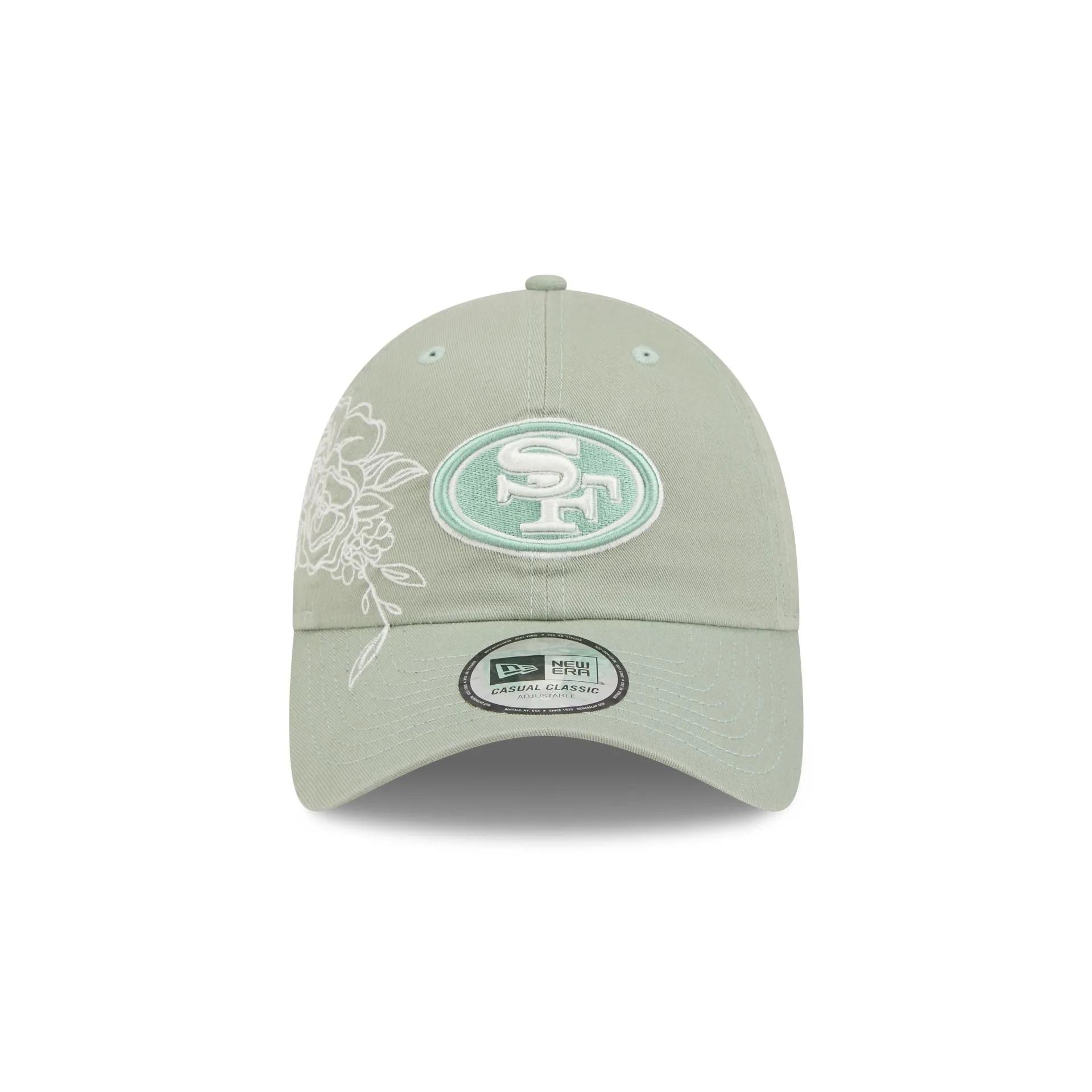 San Francisco 49ers Stitched Flowers Casual Classic Adjustable Hat sold by New Era product image thumbnail 2