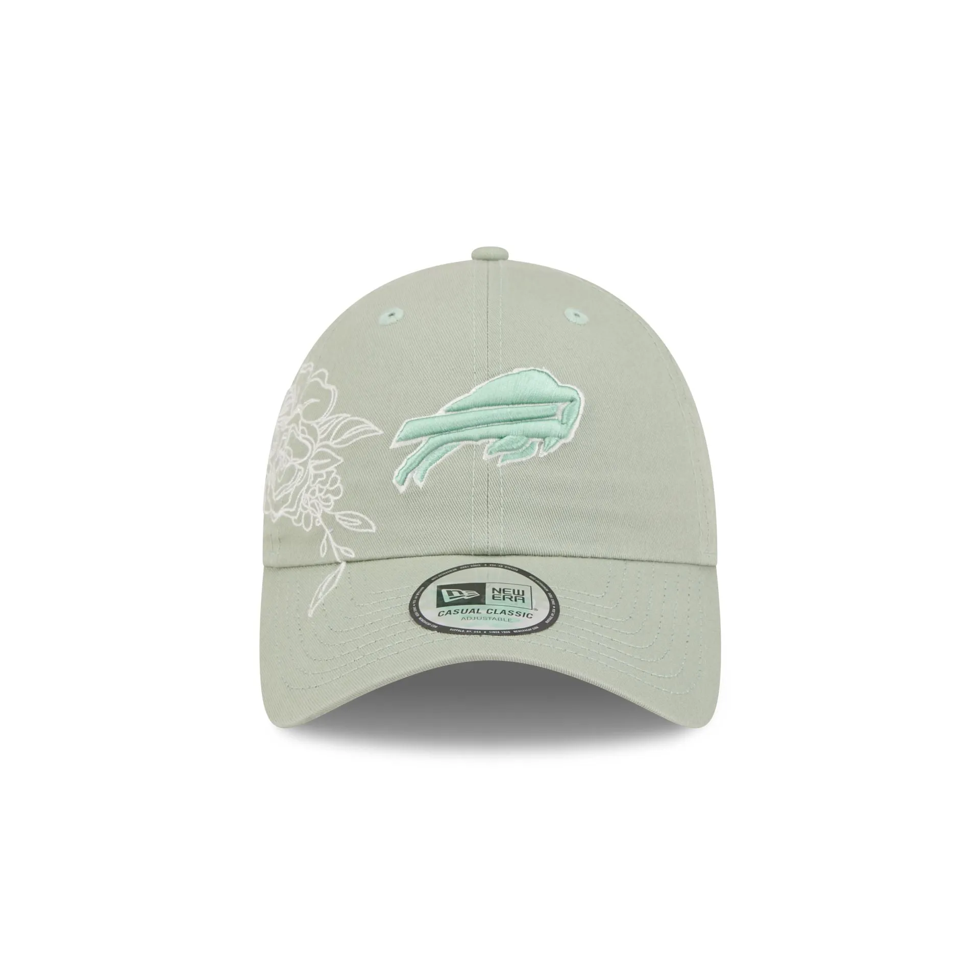 Buffalo Bills Stitched Flowers Casual Classic Adjustable Hat sold by New Era product image thumbnail 2