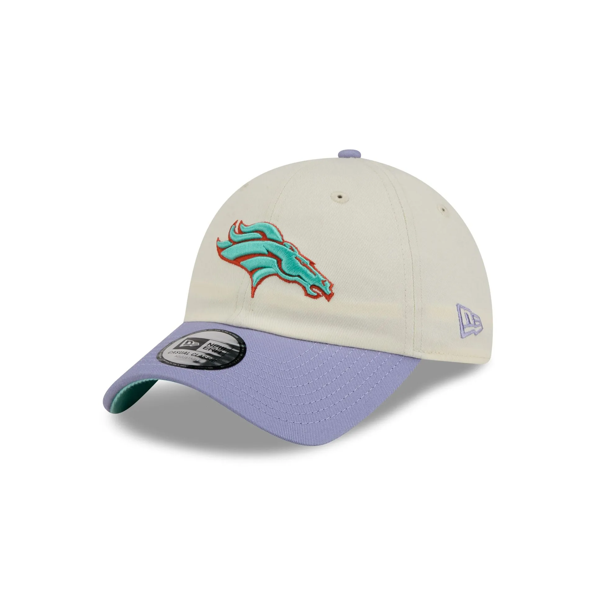 Denver Broncos Lavender Flowers Casual Classic Adjustable Hat sold by New Era product image thumbnail 3