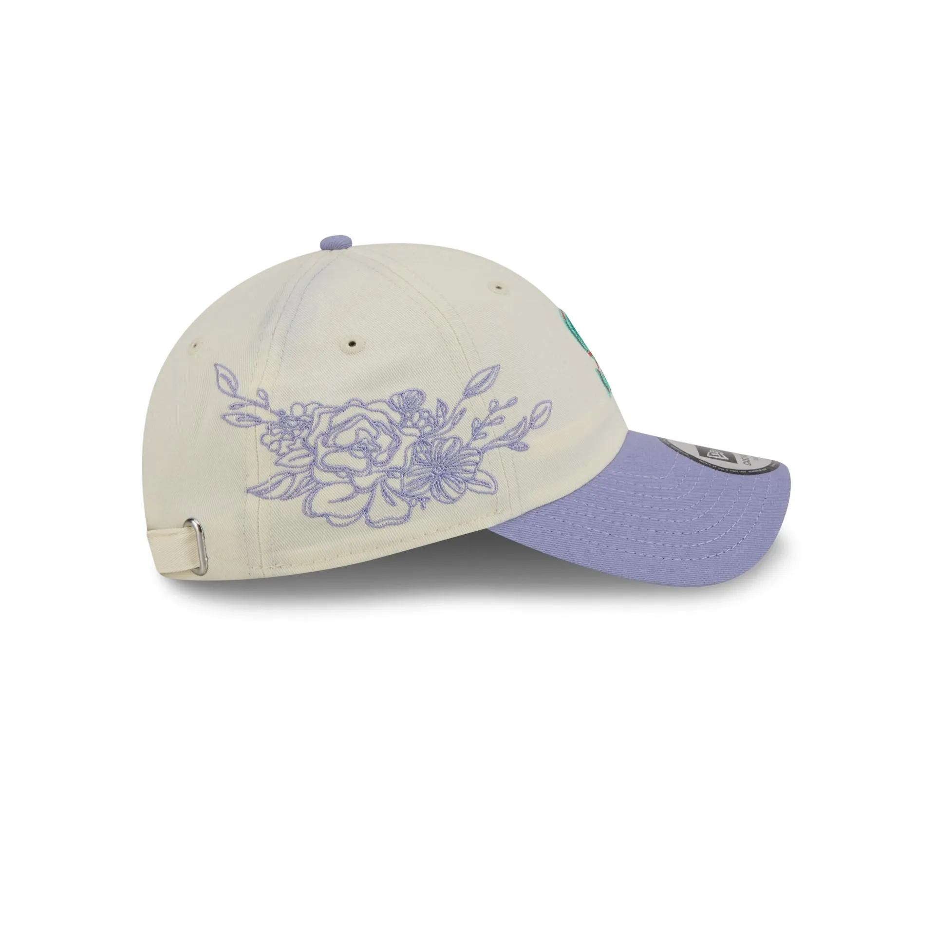 Seattle Mariners Lavender Flowers Casual Classic Adjustable Hat sold by New Era product image thumbnail 4