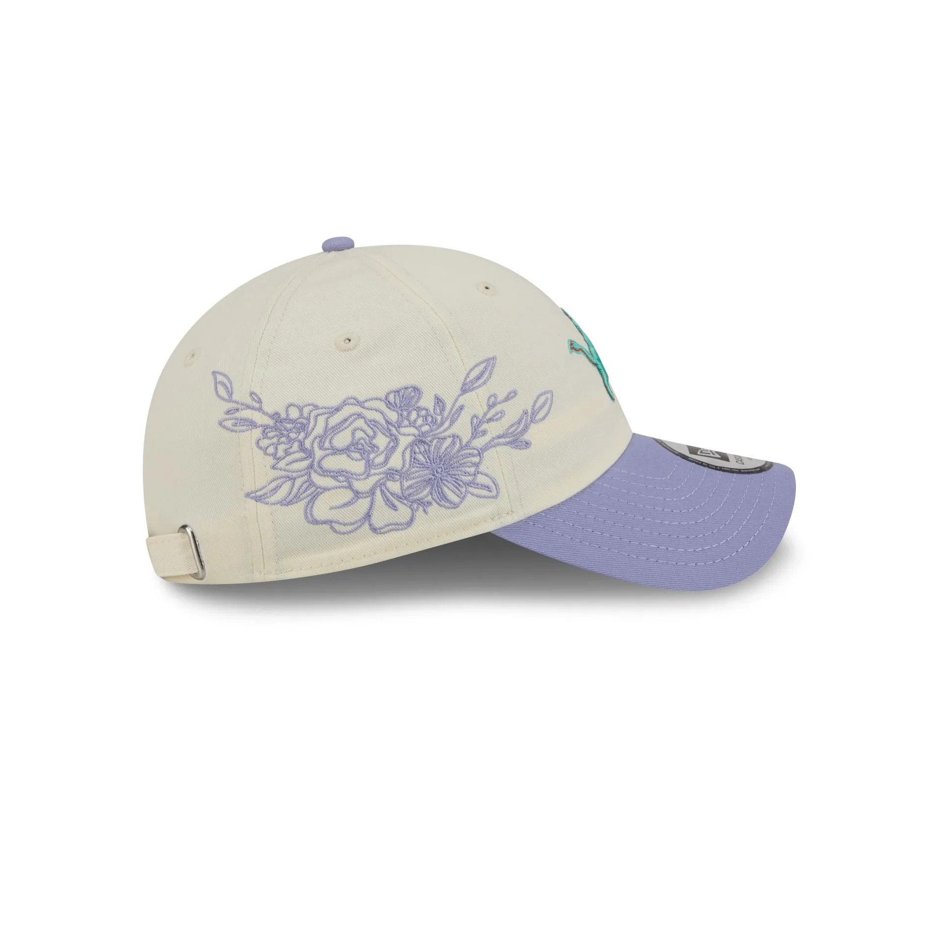 Detroit Lions Lavender Flowers Casual Classic Adjustable Hat sold by New Era product image thumbnail 4