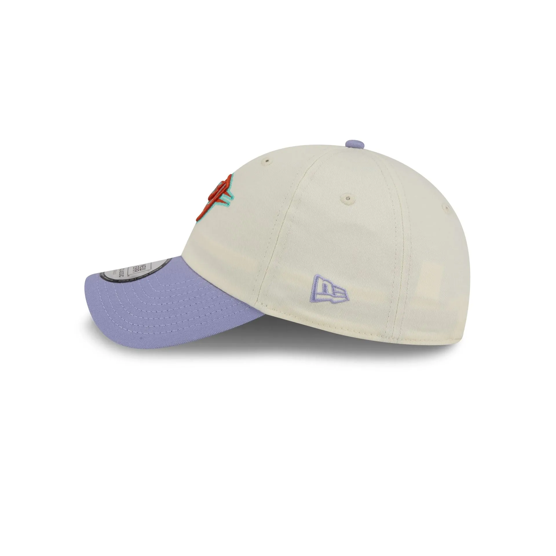 Oklahoma City Thunder Lavender Flowers Casual Classic Adjustable Hat sold by New Era product image thumbnail 5