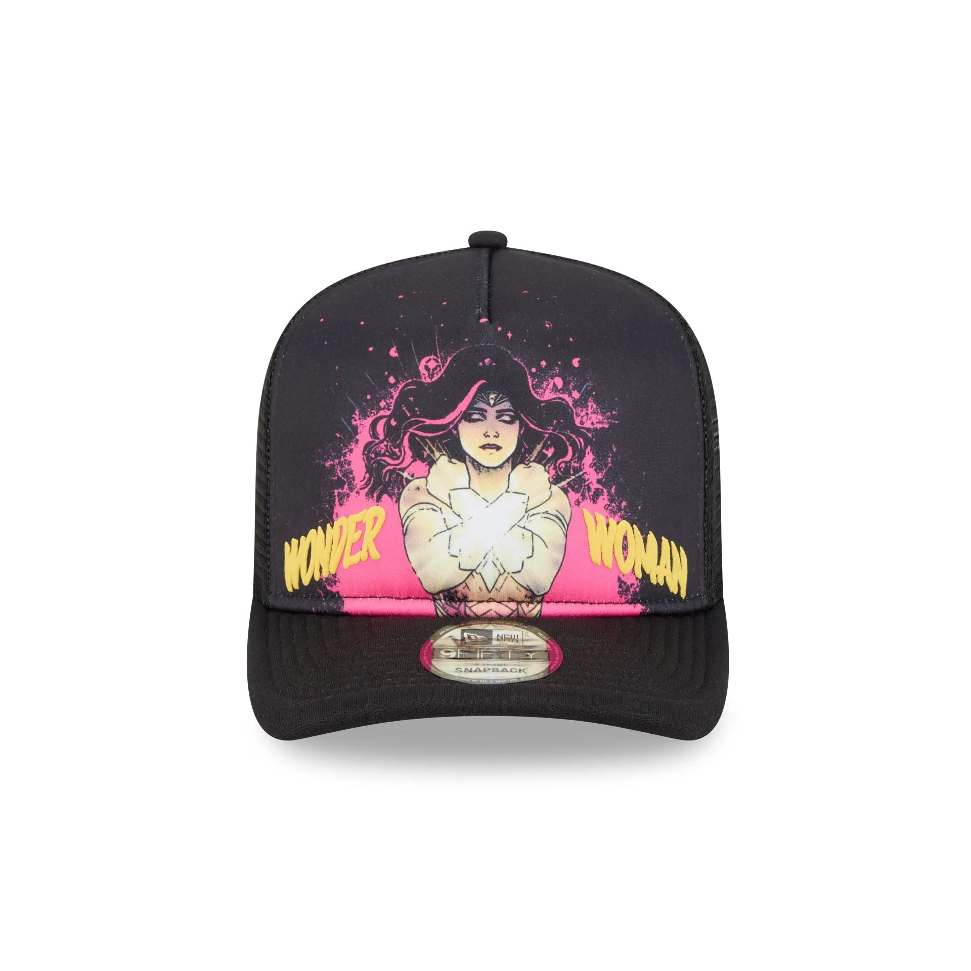 Wonder Woman Comic Graphic 9FIFTY A-Frame Trucker Hat sold by New Era product image thumbnail 2