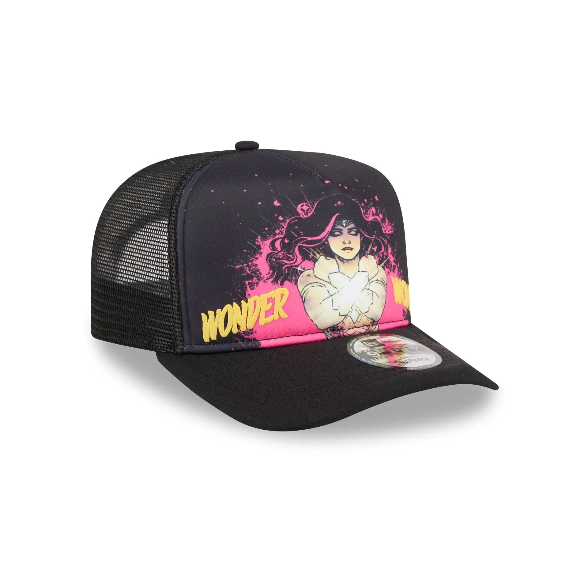 Wonder Woman Comic Graphic 9FIFTY A-Frame Trucker Hat sold by New Era product image thumbnail 3