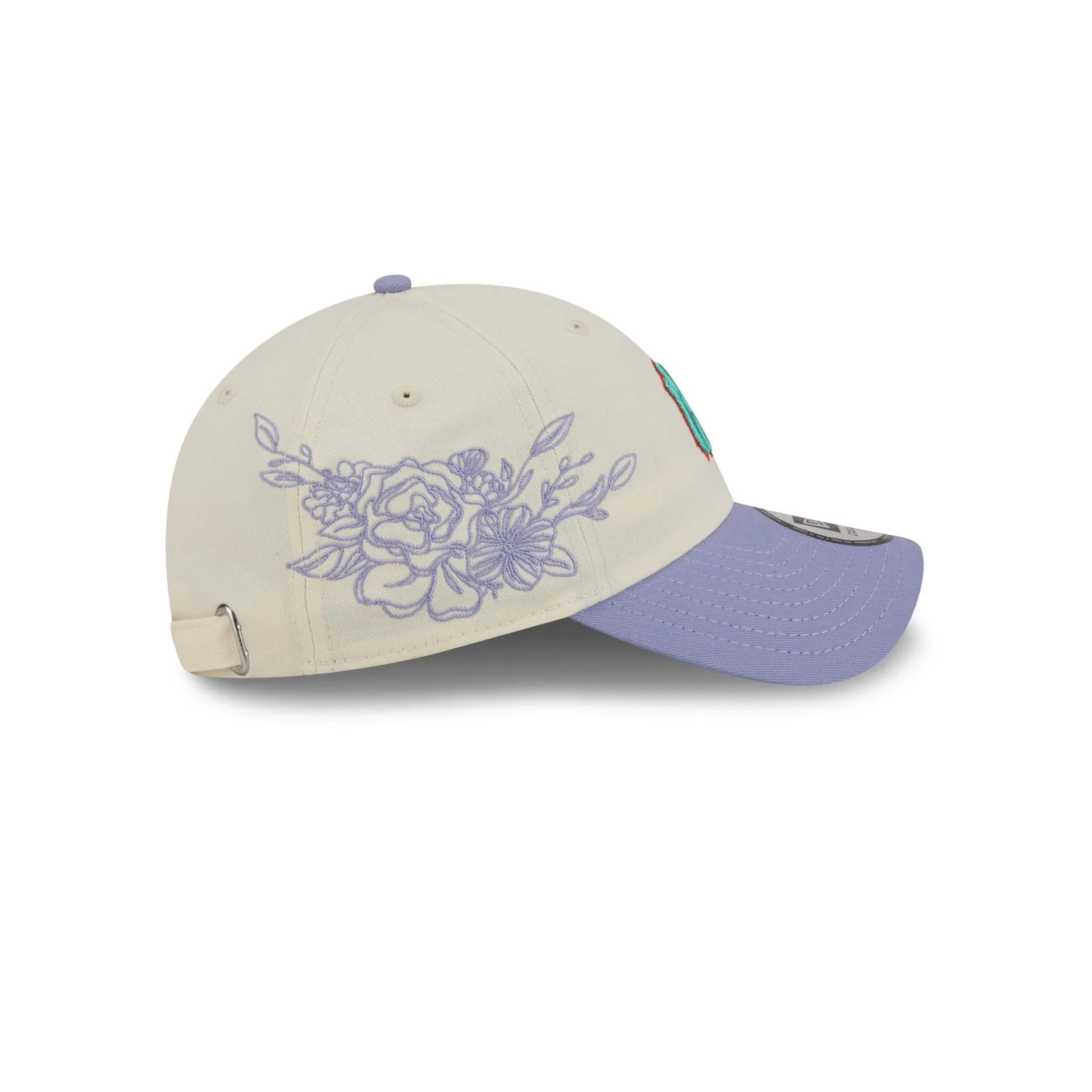 New York Yankees Lavender Flowers Casual Classic Adjustable Hat sold by New Era product image thumbnail 4