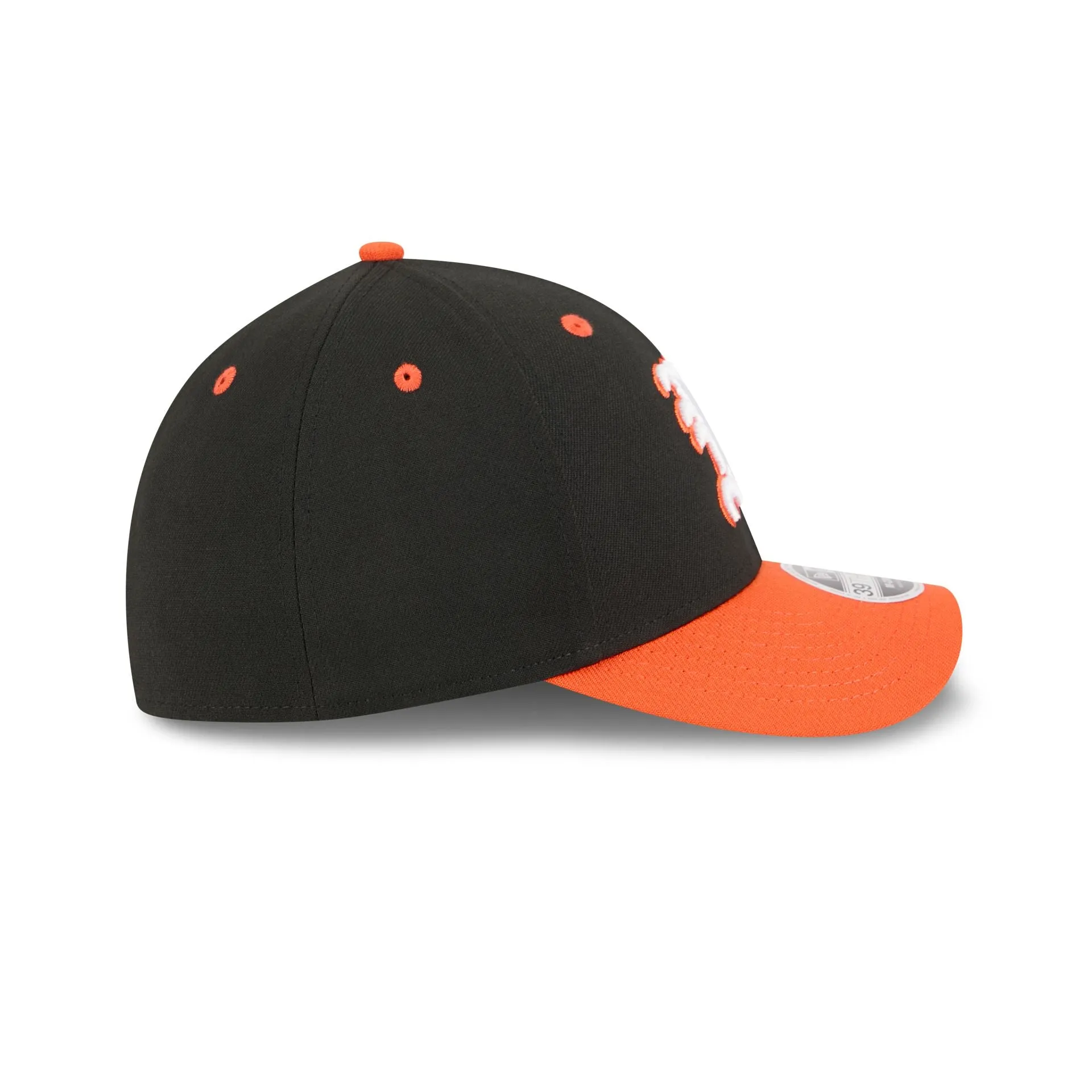 New Era x adidas Miami Hurricanes Black 39THIRTY M-Crown Stretch Fit Hat sold by New Era product image thumbnail 5