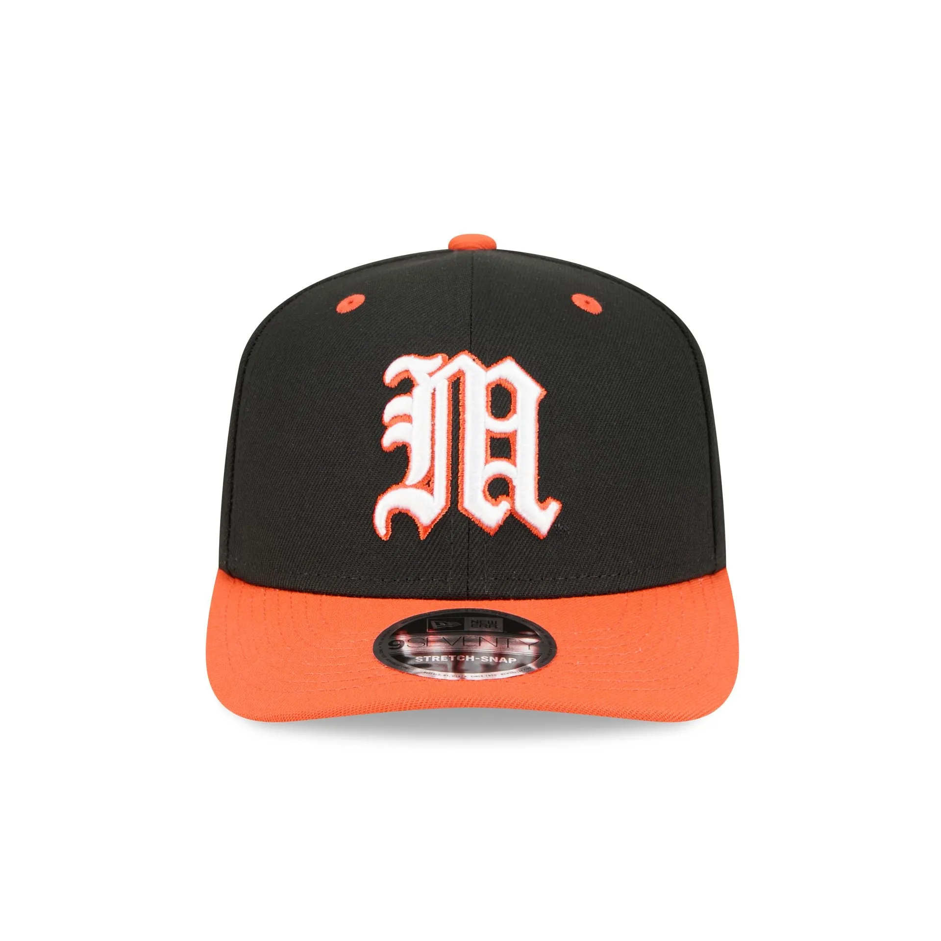New Era x adidas Miami Hurricanes Black 9SEVENTY Stretch-Snap Hat sold by New Era product image thumbnail 2