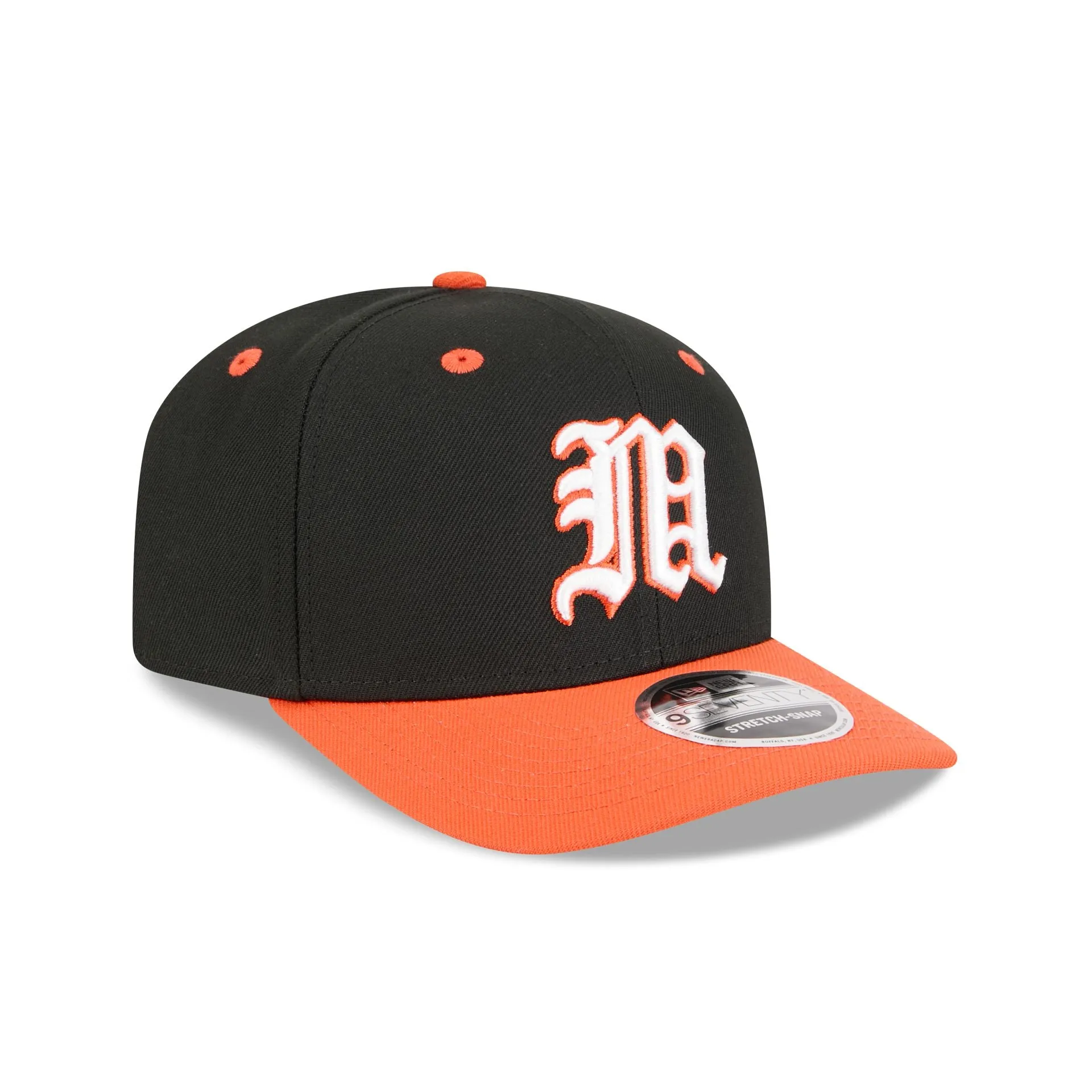 New Era x adidas Miami Hurricanes Black 9SEVENTY Stretch-Snap Hat sold by New Era product image thumbnail 3