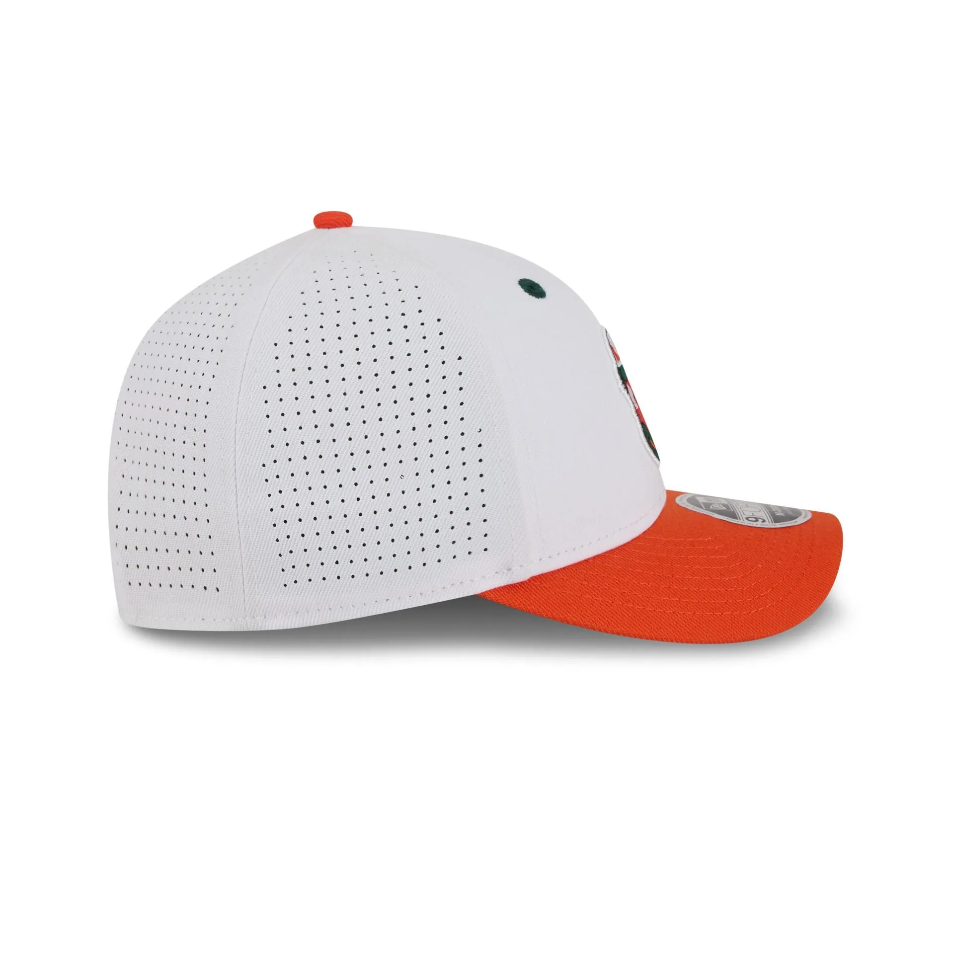 New Era x adidas Miami Hurricanes White Mascot 9FORTY M-Crown Snapback Hat sold by New Era product image thumbnail 5